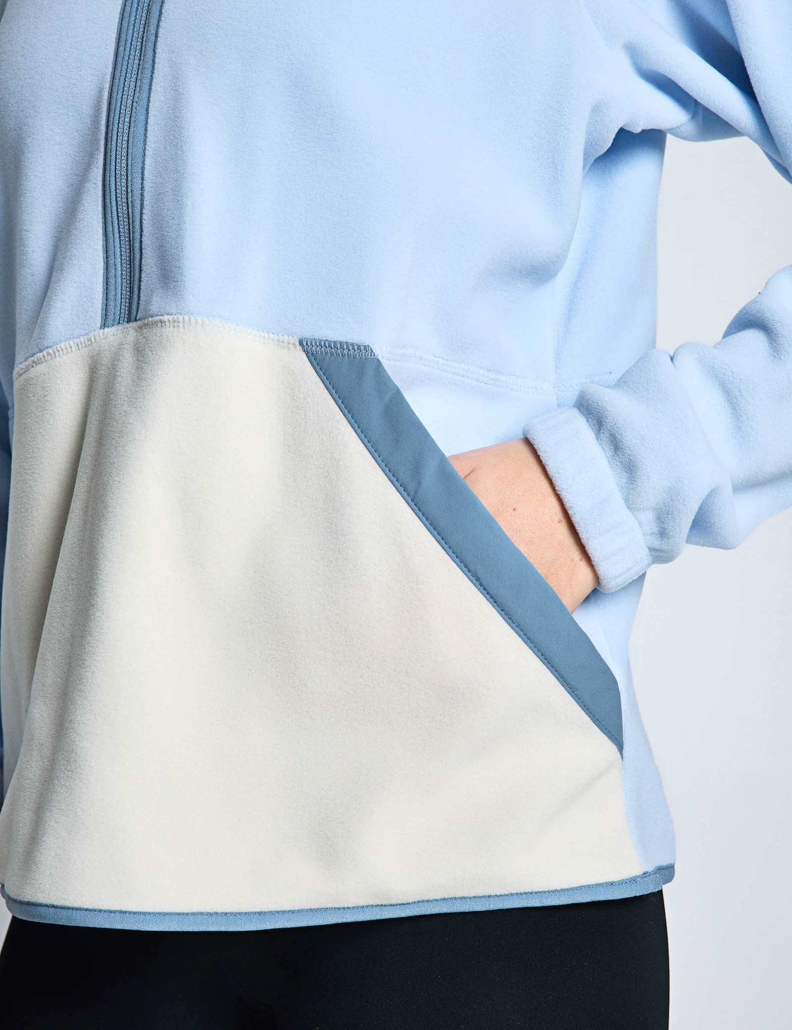Rig Fleece Funnel Neck Half Zip Sweat-shirt - image 3