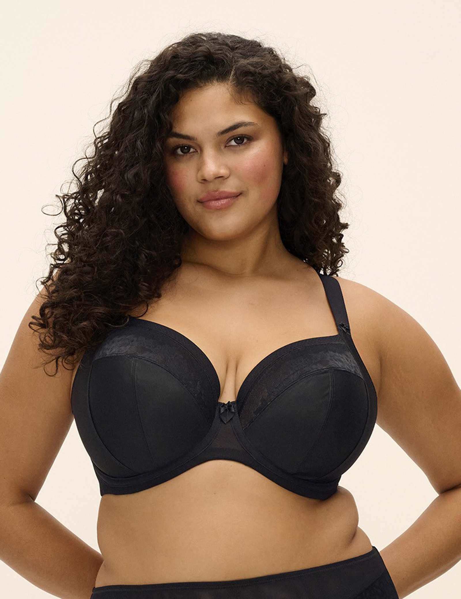 Nerina Mesh Lace Wired Plunge Bra (DD-JJ) - image 5