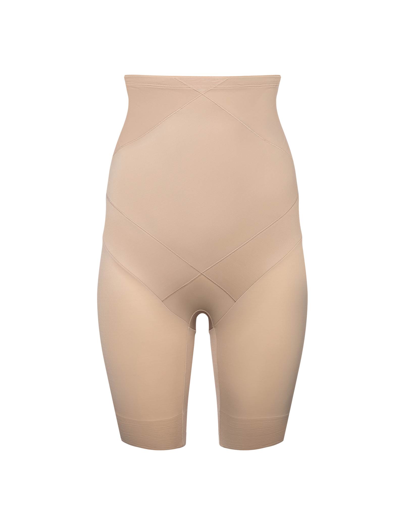 Extra Firm Control High-Waisted Thigh Slimmer Shorts - image 1