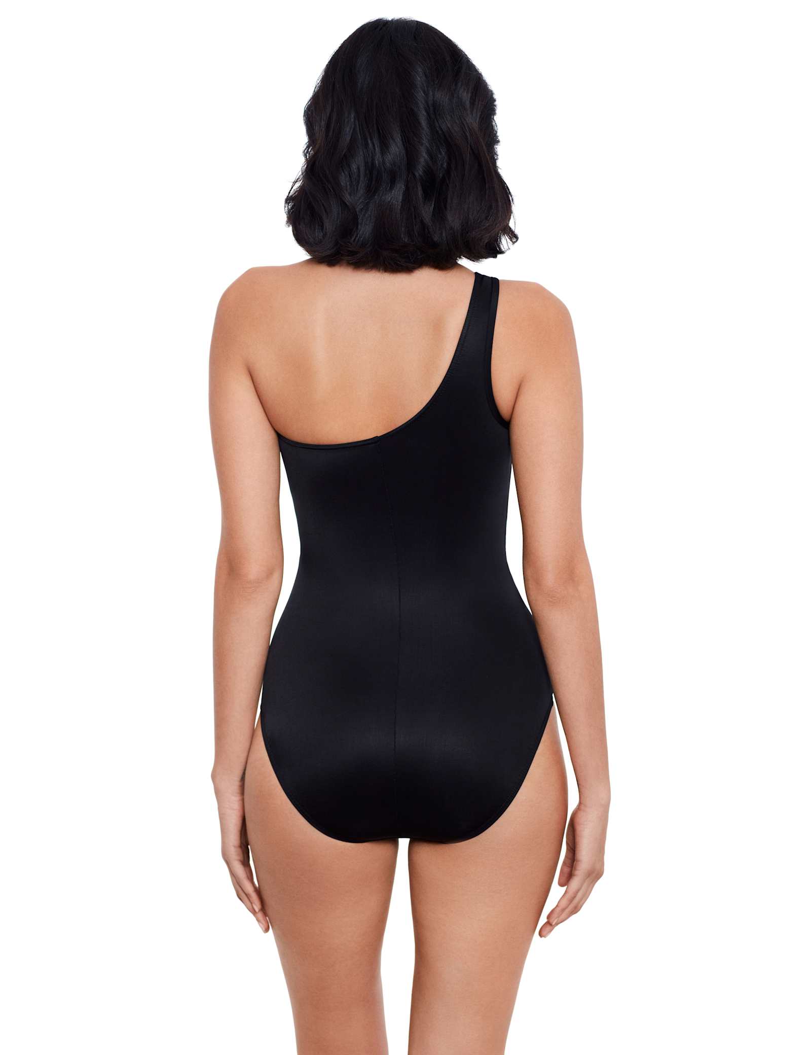 Network Jena Extra Firm Control Lycra Xtra Life Non-Wired One Shoulder Swimsuit - image 3