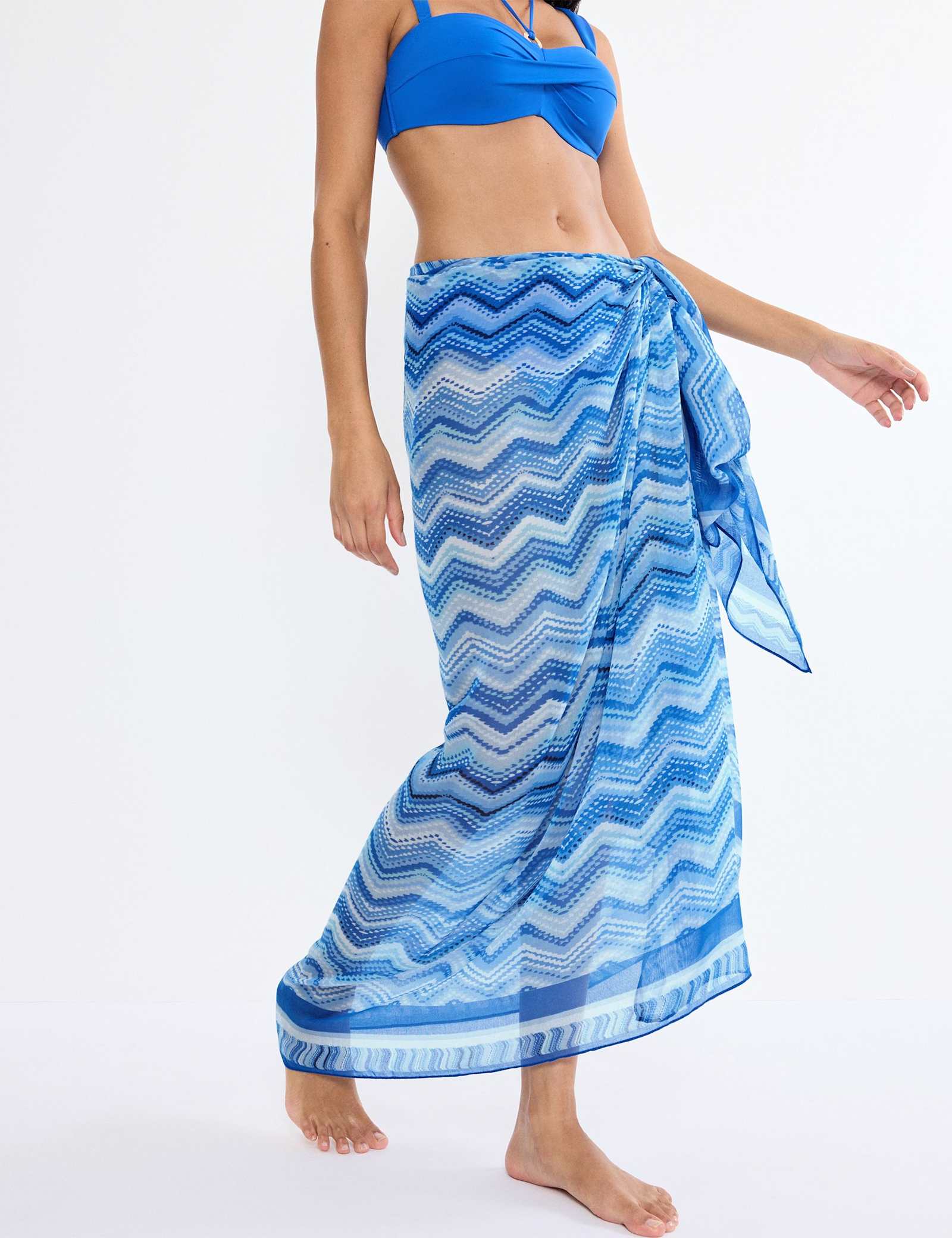 Beach MyWear Pareo Beach Cover Up Sarong - image 5