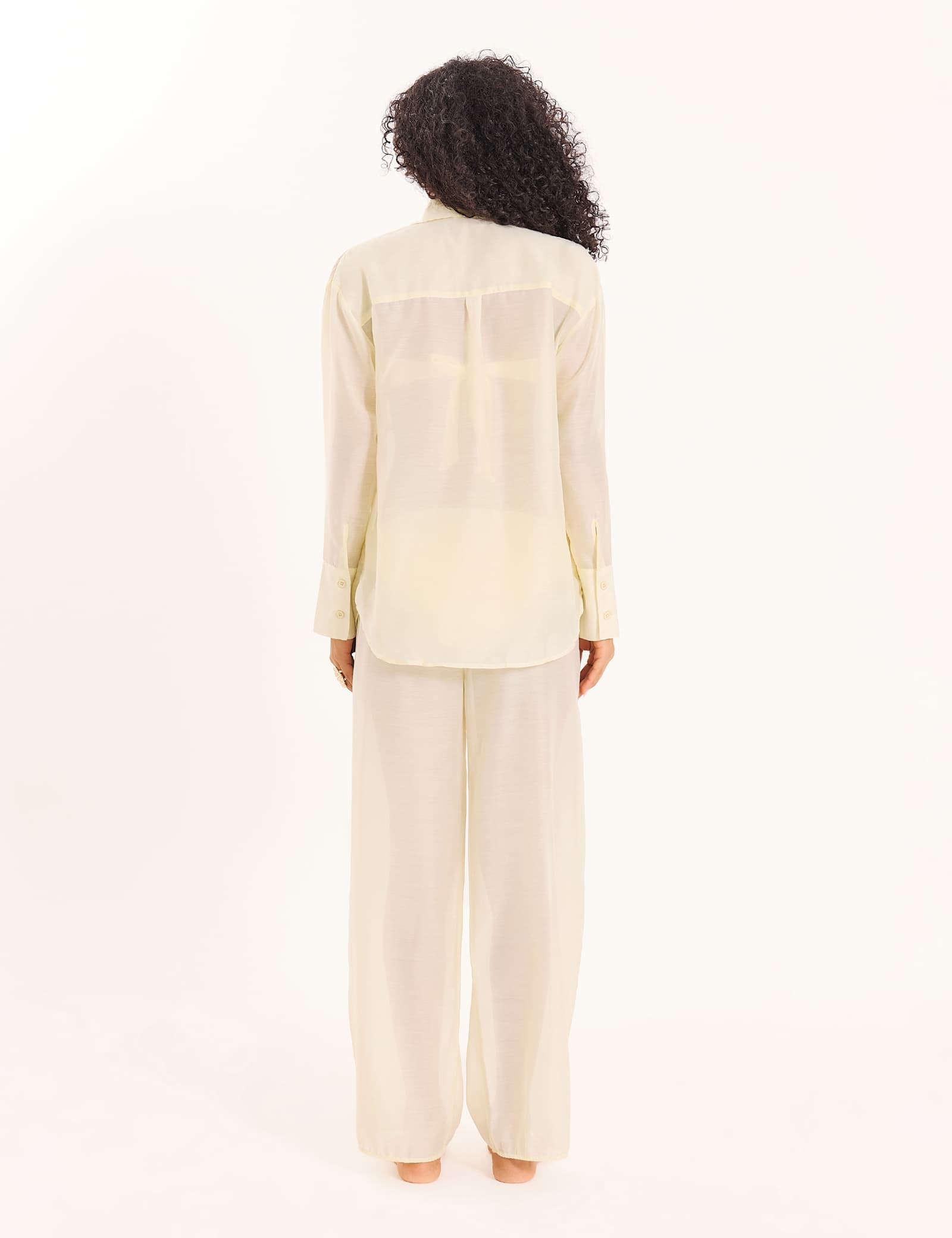 Collared Button Through Relaxed Beach Shirt - image 2