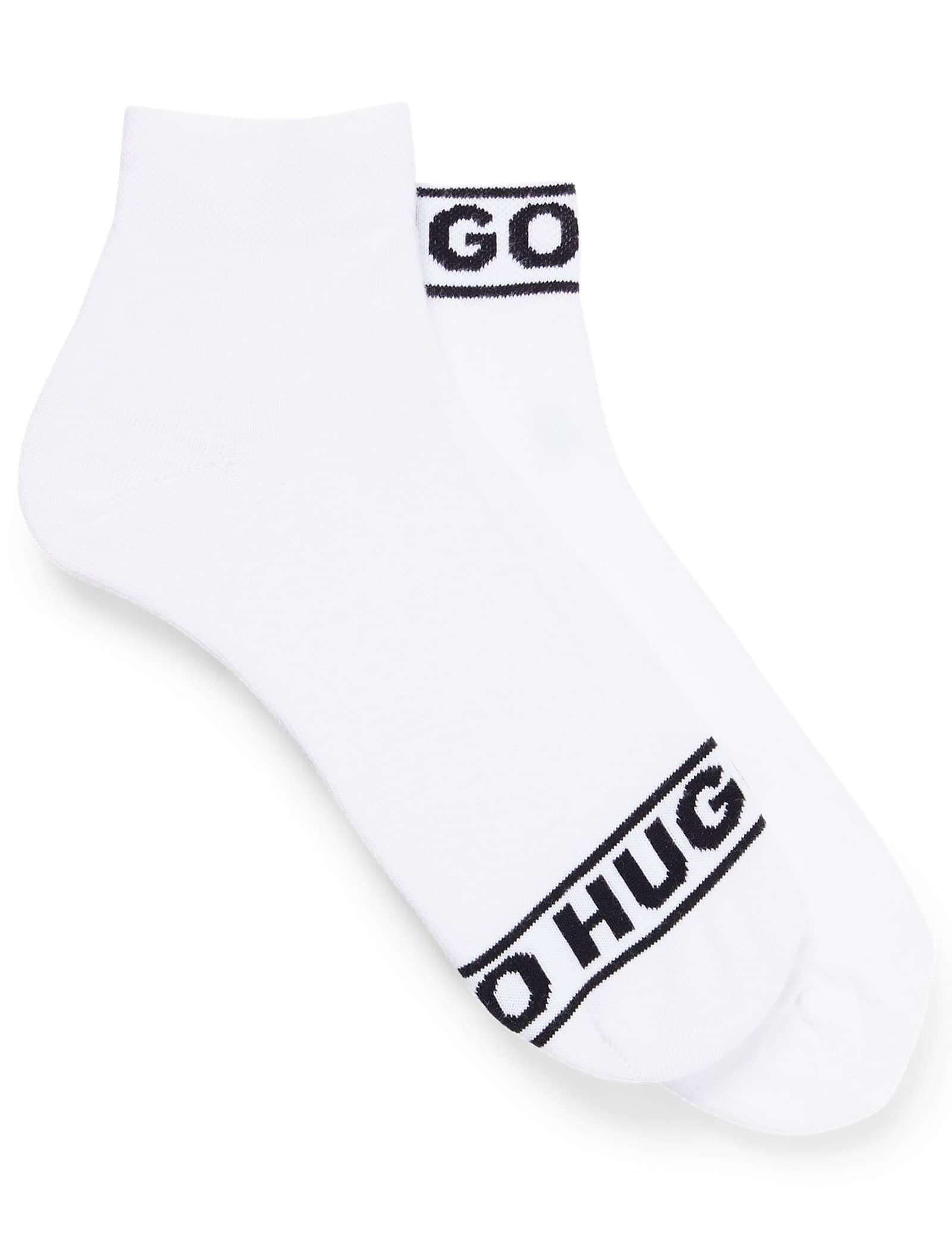 2 Pack Cotton Rich Logo Ankle High Socks - image 3