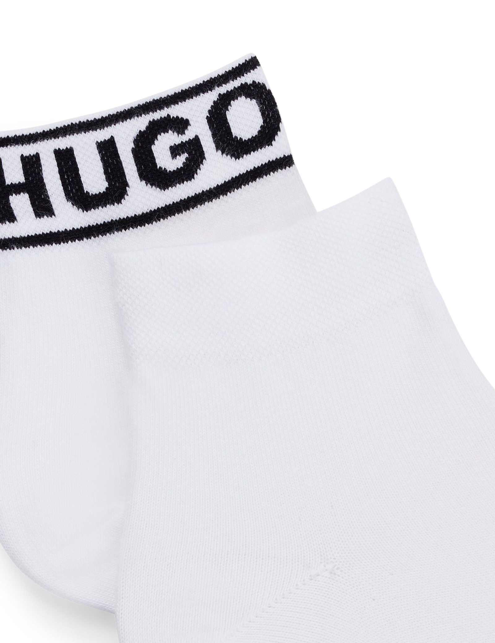 2 Pack Cotton Rich Logo Ankle High Socks - image 5