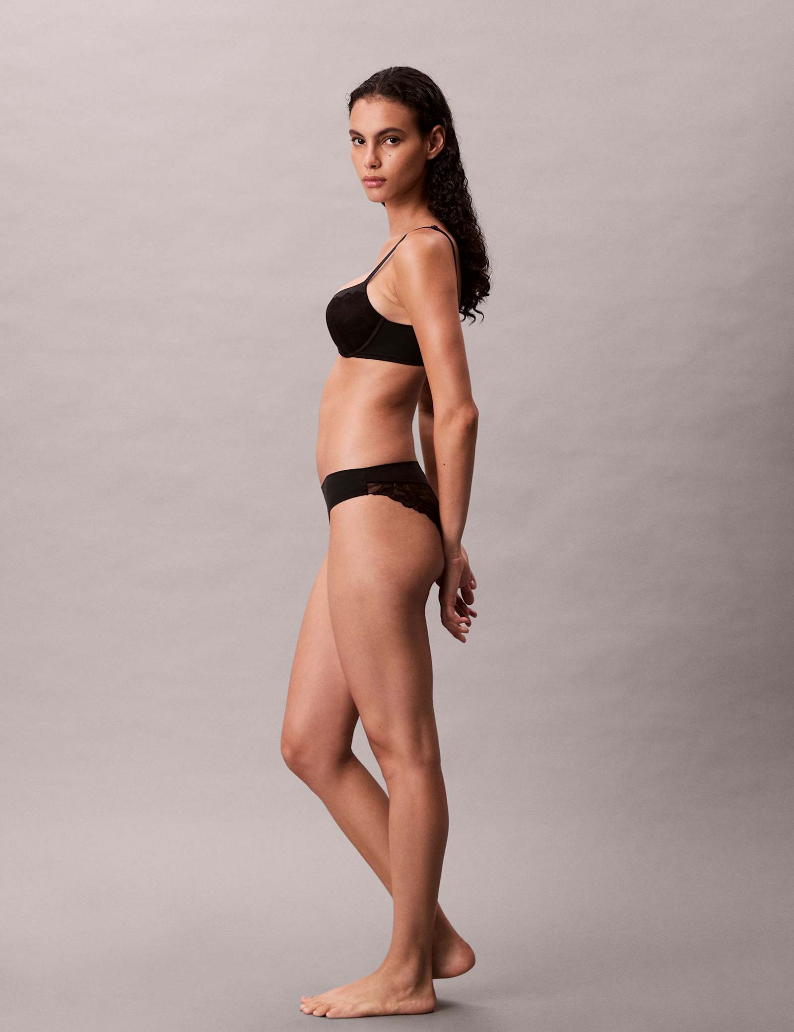 Perfectly Fit Lace Wired Push-Up Plunge Bra - image 4