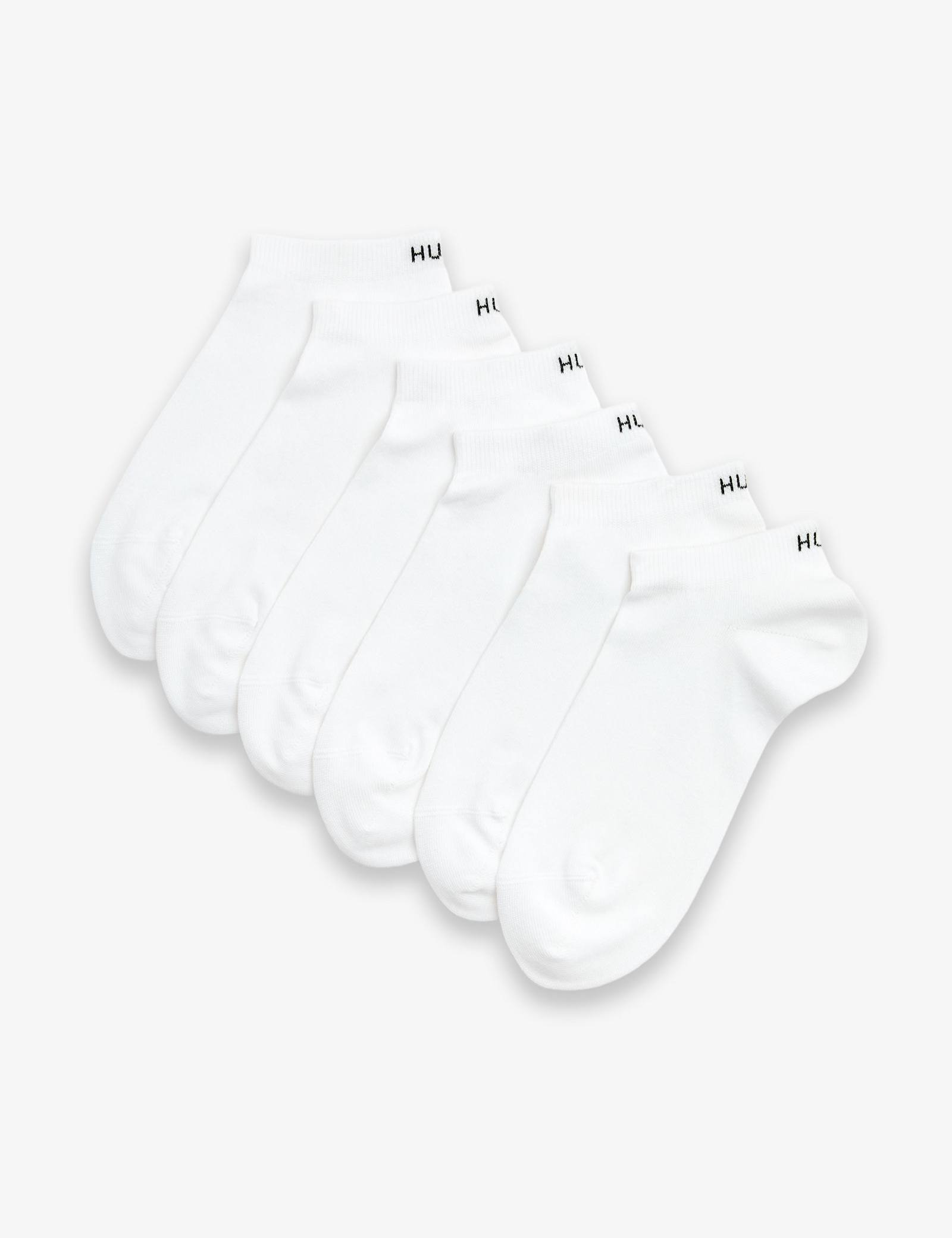 6 Pack Cotton Rich Logo Trainer Socks - image 2