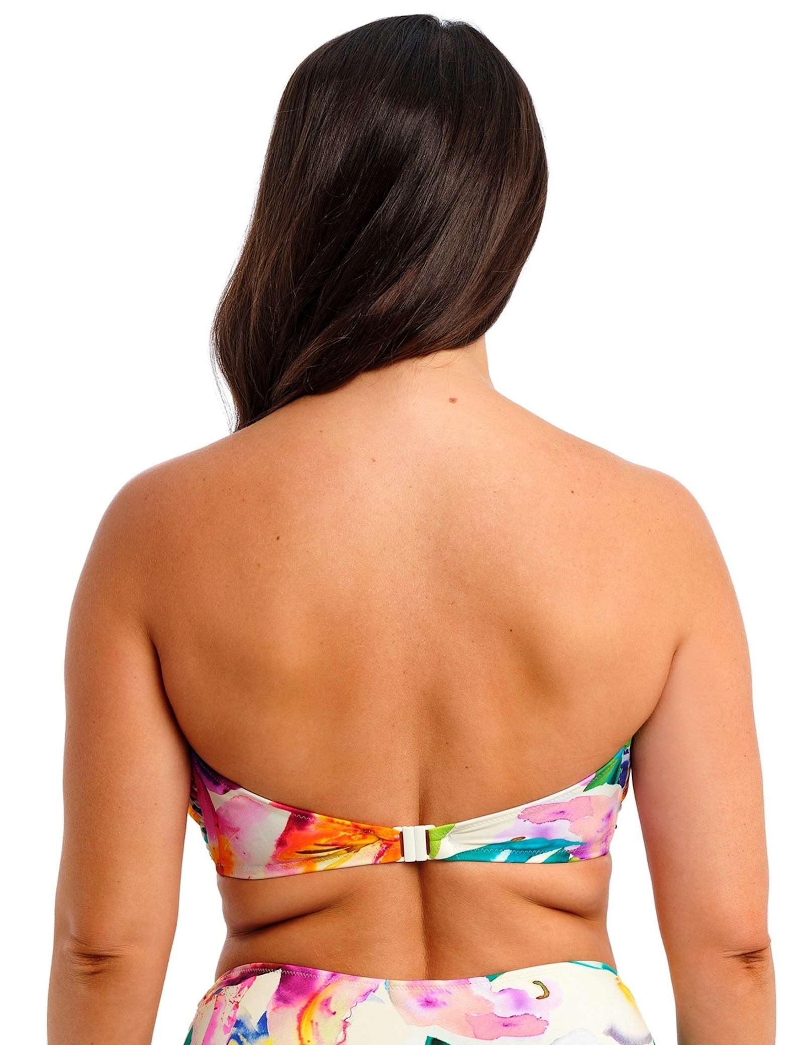 Floral Wired Padded Bandeau Bikini Top - image 4