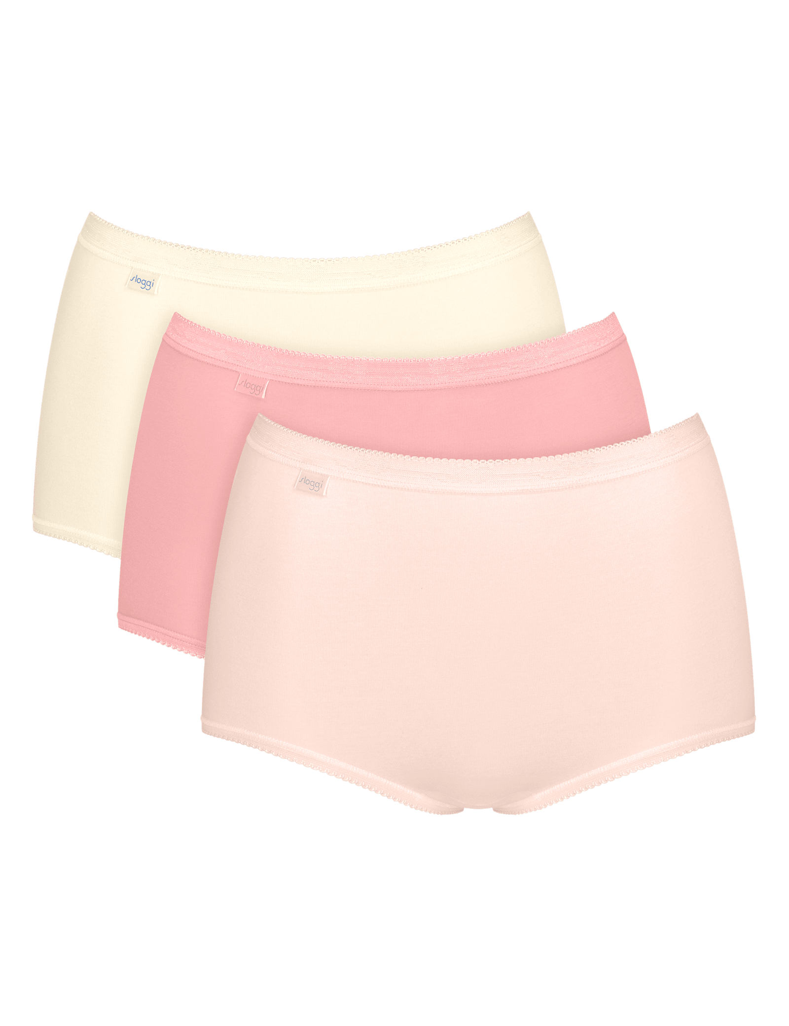 3pk Basic+ Maxi Cotton Rich Full Briefs - image 1