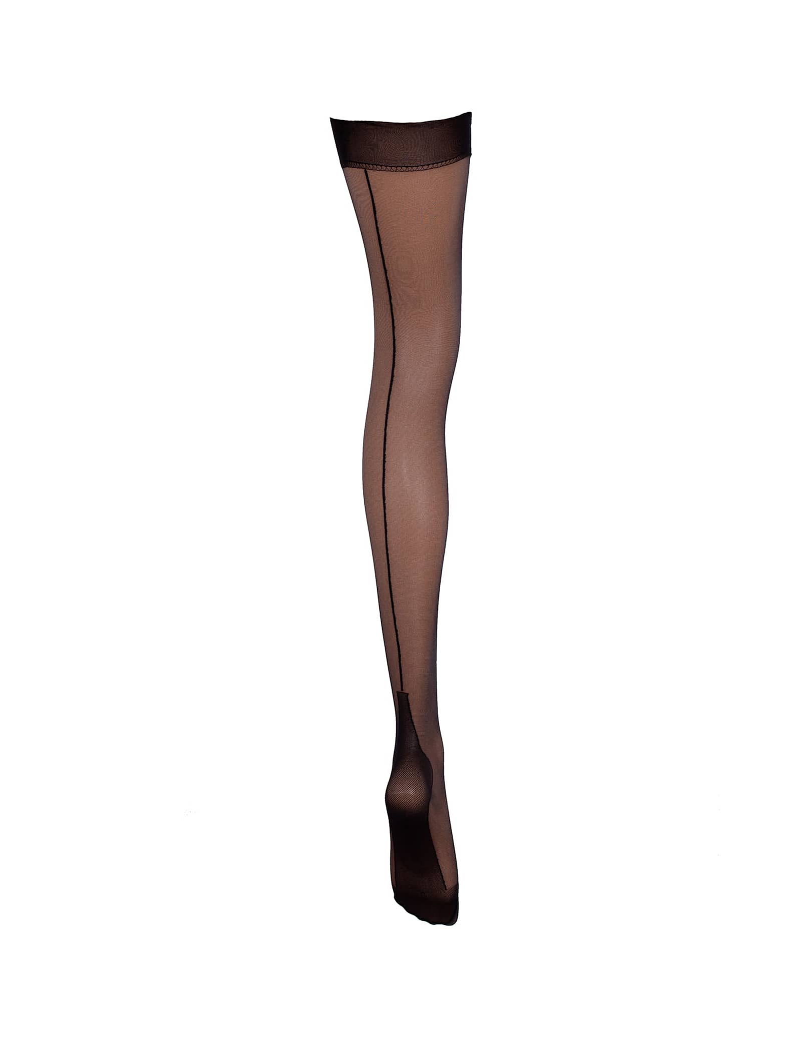Seam Detail Sheer Stockings - image 1