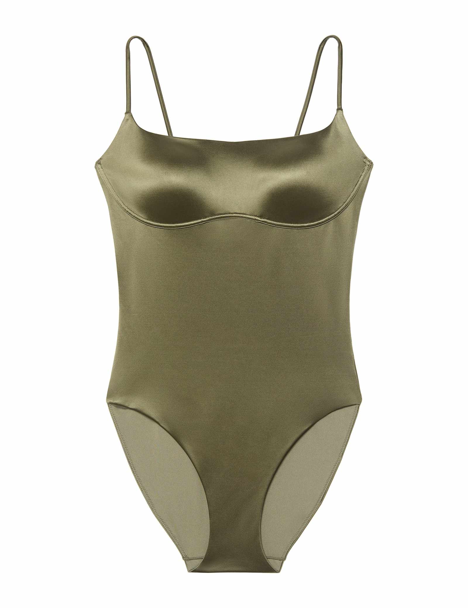 Shine Square Neck Swimsuit - image 1