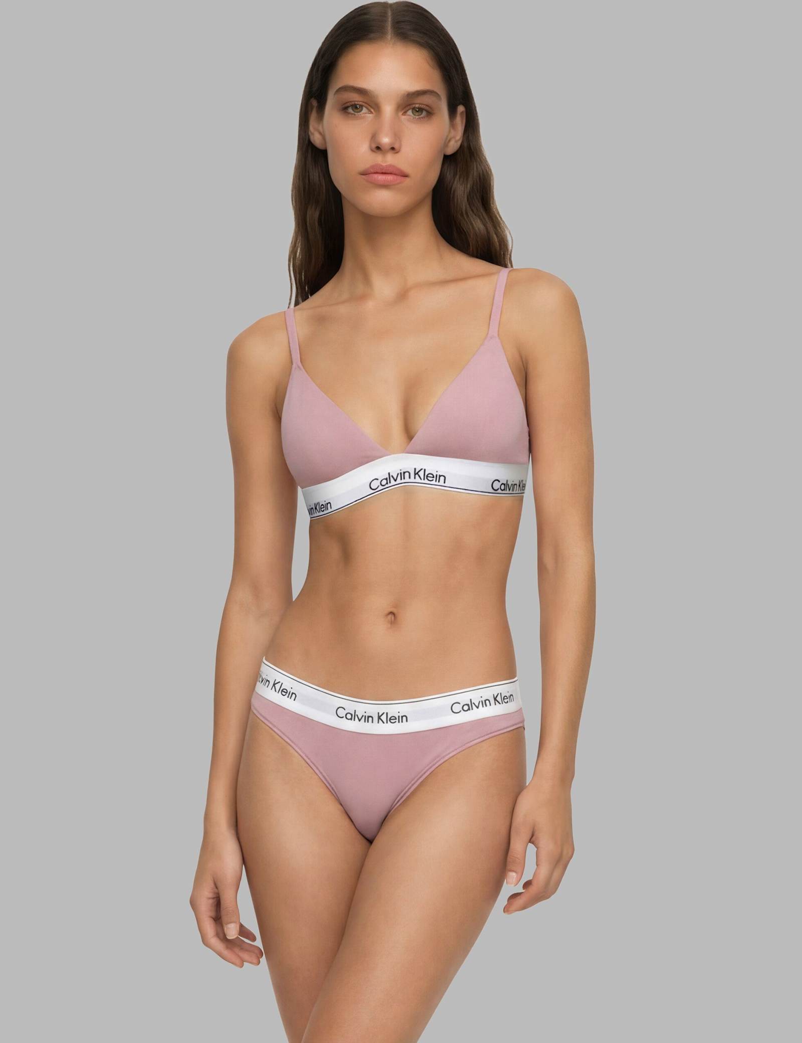 Icon Cotton Modal Triangle Bra - image 3