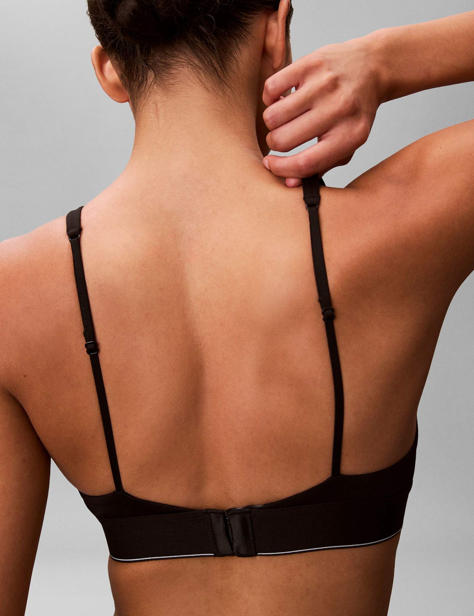 Logo Non Wired Triangle Bralette - image 3
