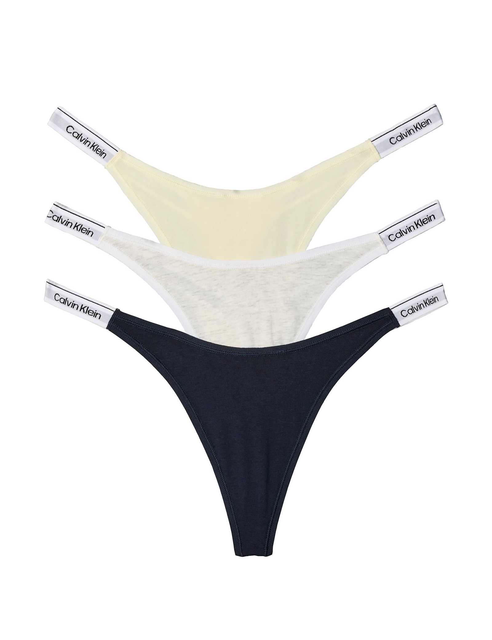 3 Pack Icon Logo Cotton Rich Dipped Thongs - image 1