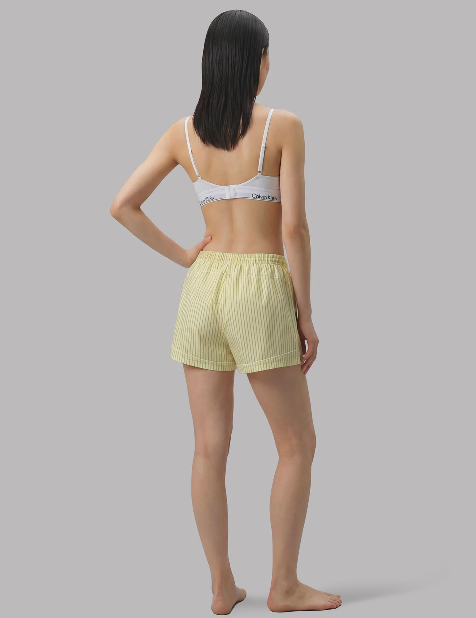 Cotton Poplin Pyjama Shorts - image 5