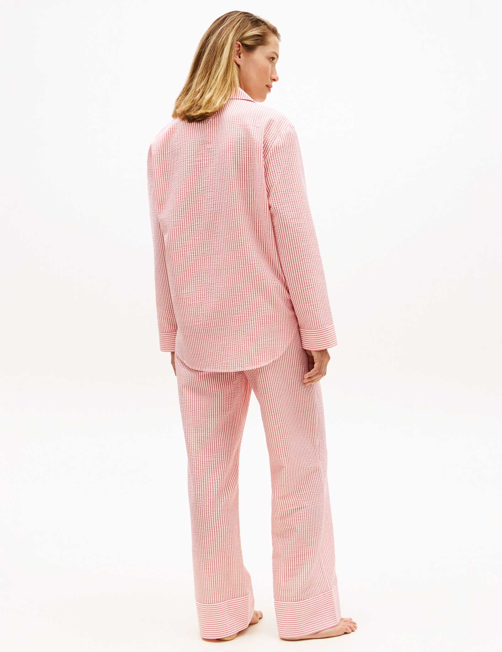 Essential Cotton Blend Striped Pyjama Top - image 5