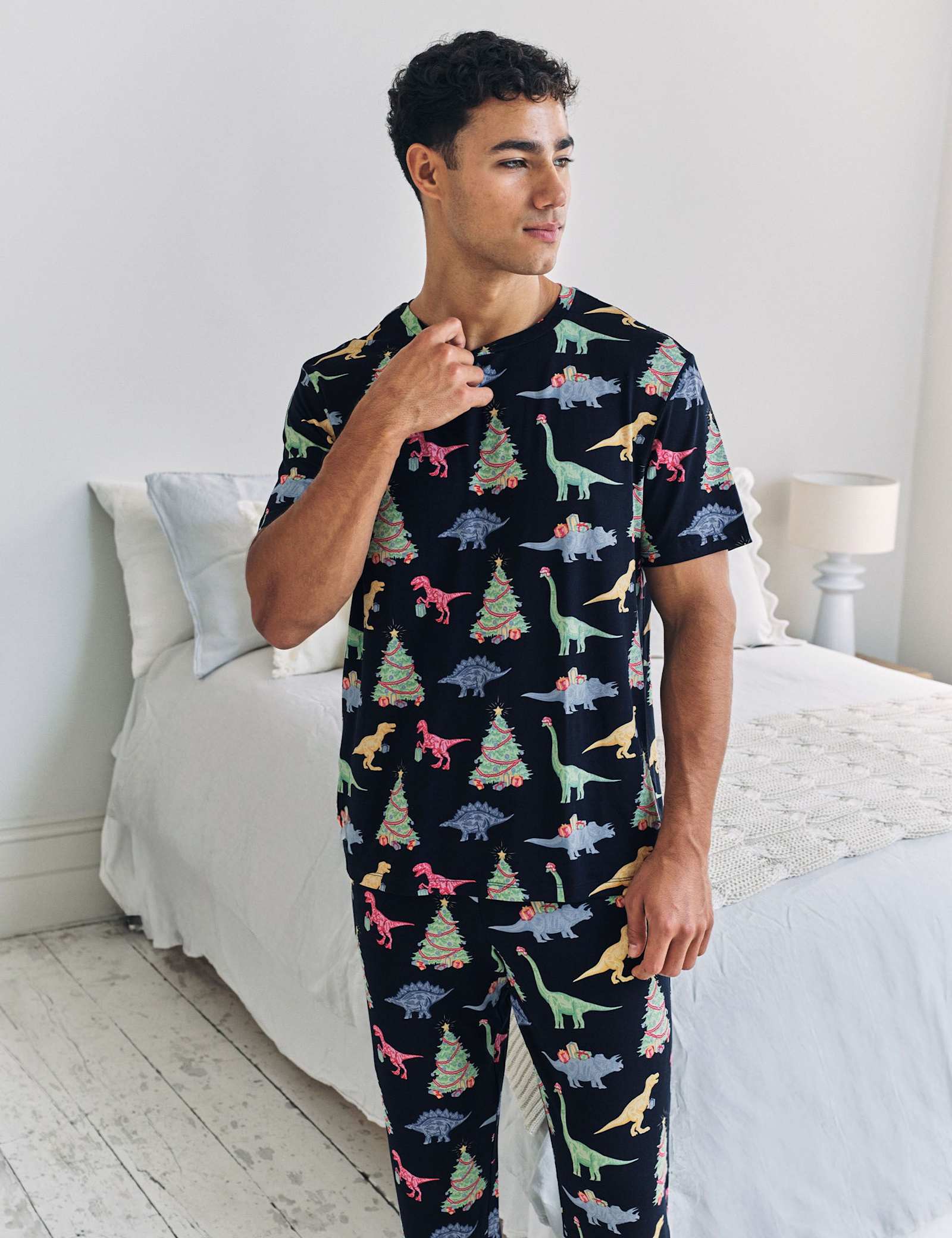 Christmas Dinosaur Pyjama Set - image 4