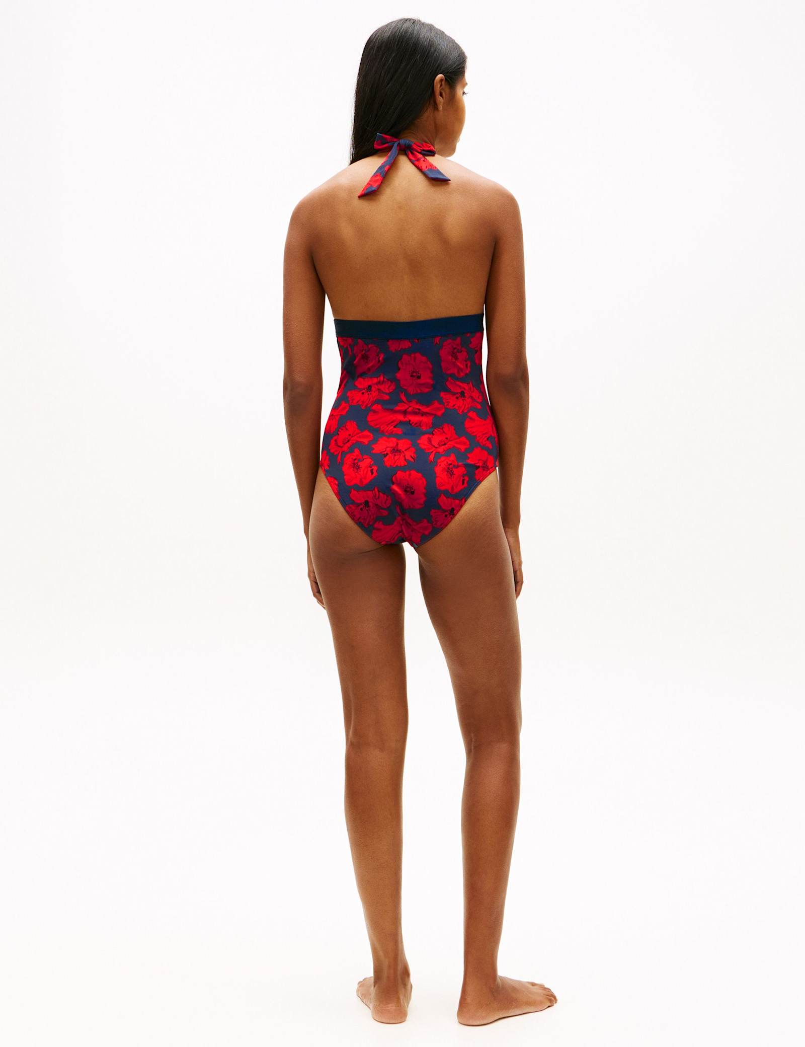 Original Floral Halterneck Swimsuit - image 5