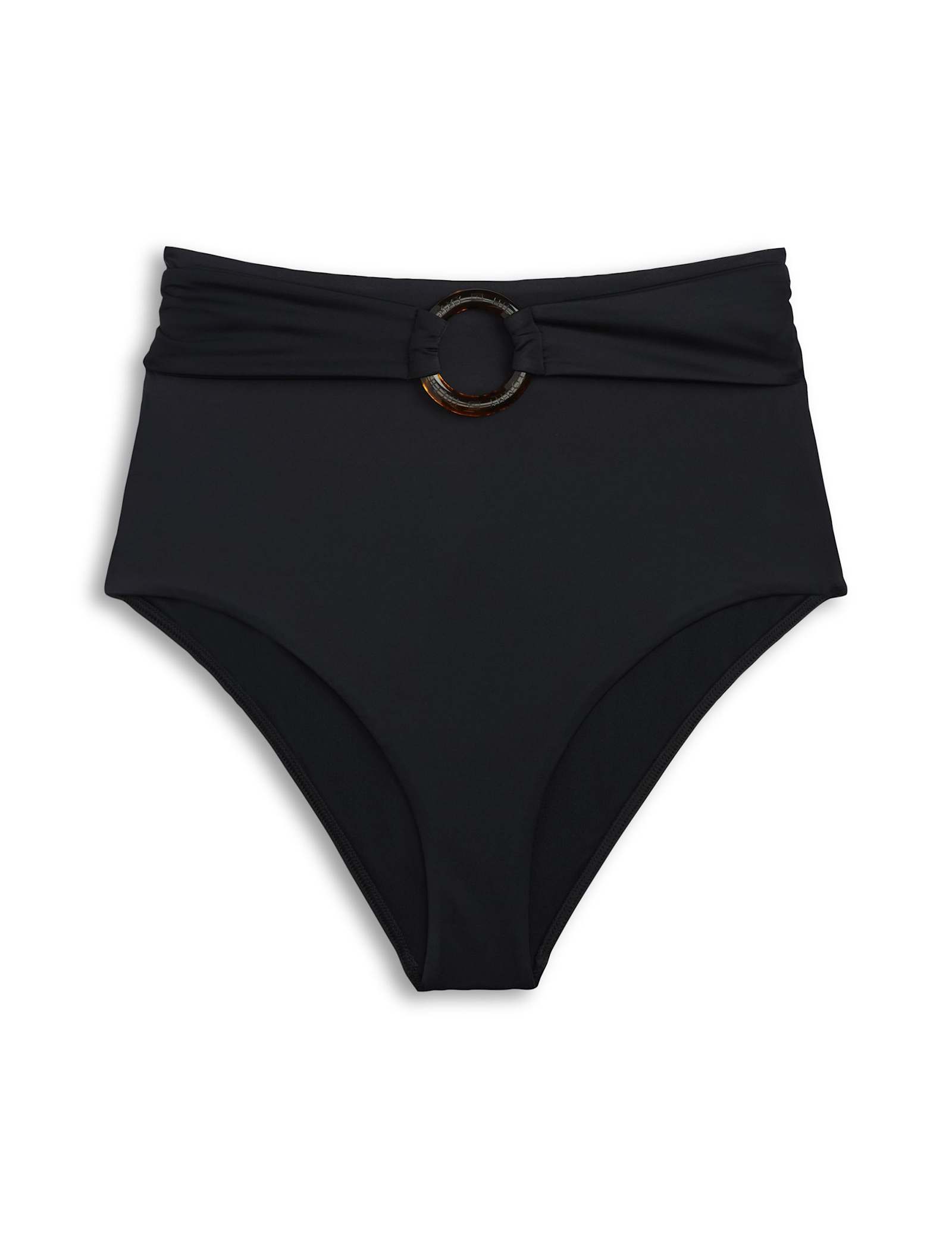 Elevated Belted High Waisted Bikini Bottoms - image 1