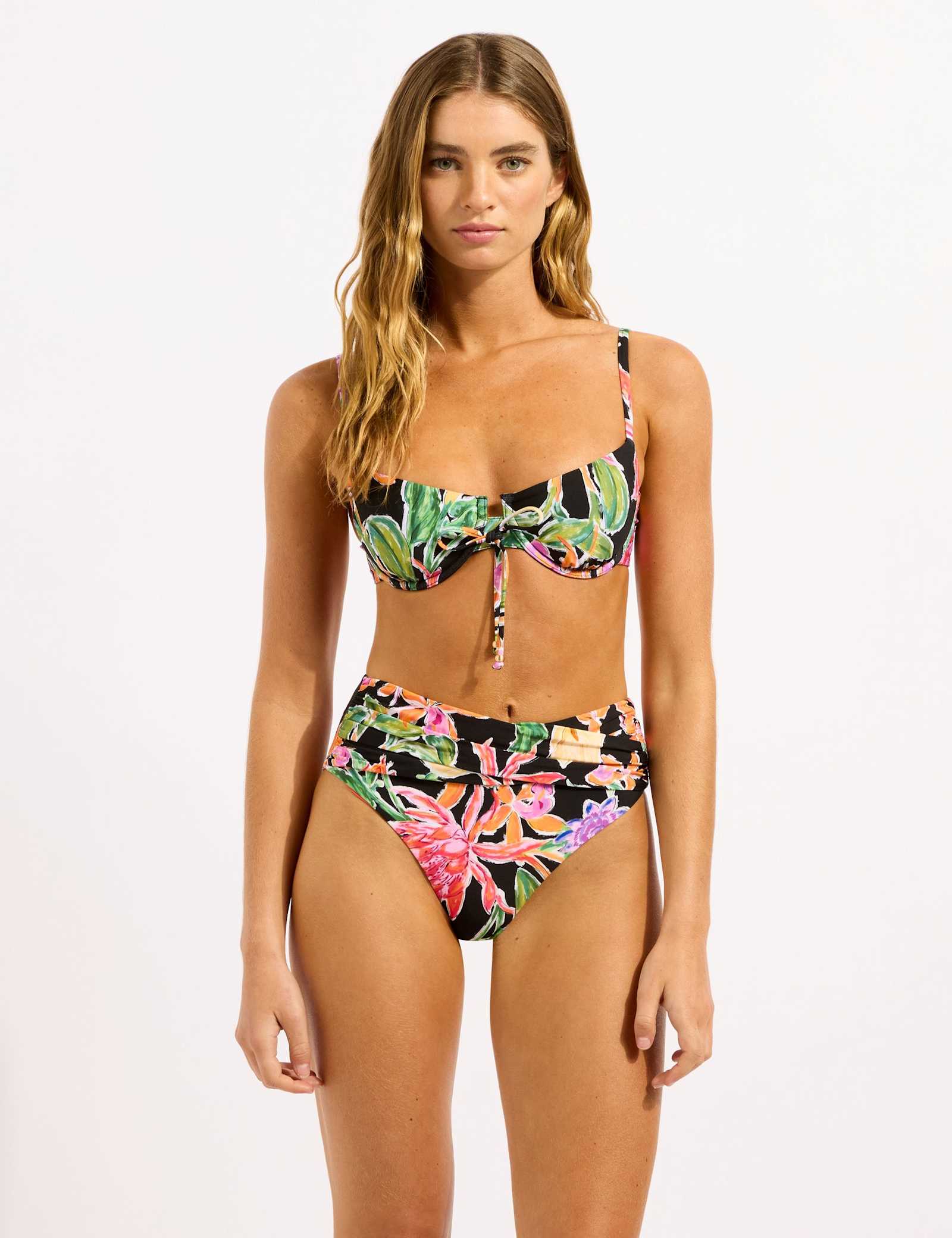 Hothouse Flowers High Waisted Bikini Bottoms - image 5