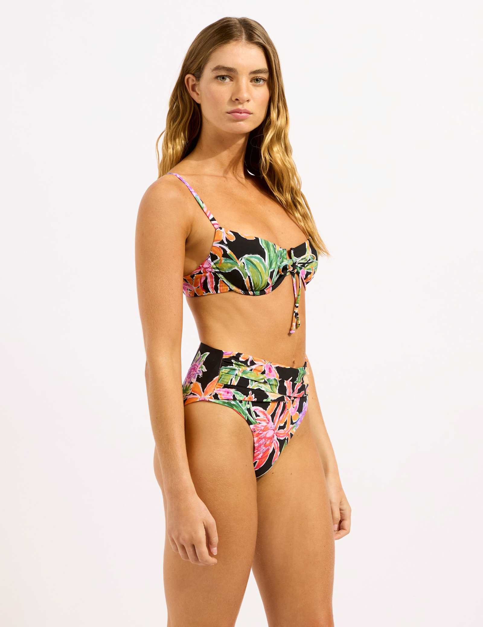Hothouse Flowers High Waisted Bikini Bottoms - image 4