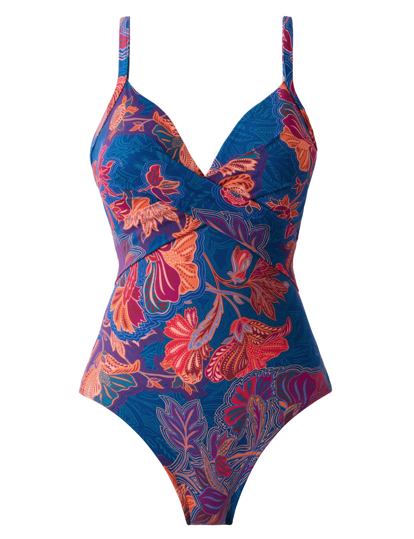 Decoupage Captivate Underwired Extra Firm Tummy Control Scoop Back Swimsuit - image 1