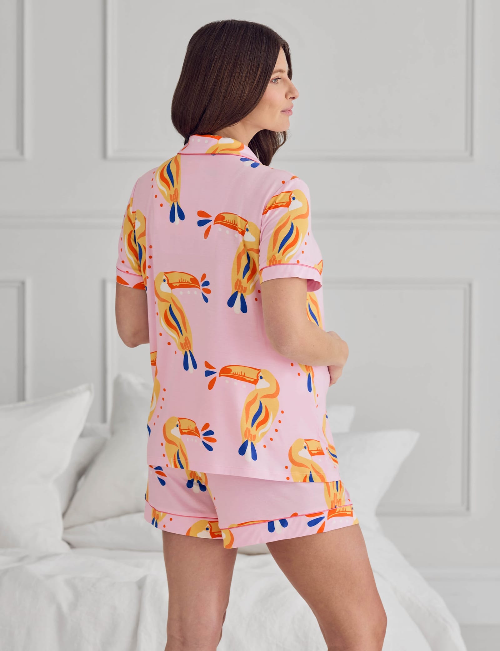 Modal Rich Maternity Toucan Shortie Set - image 4