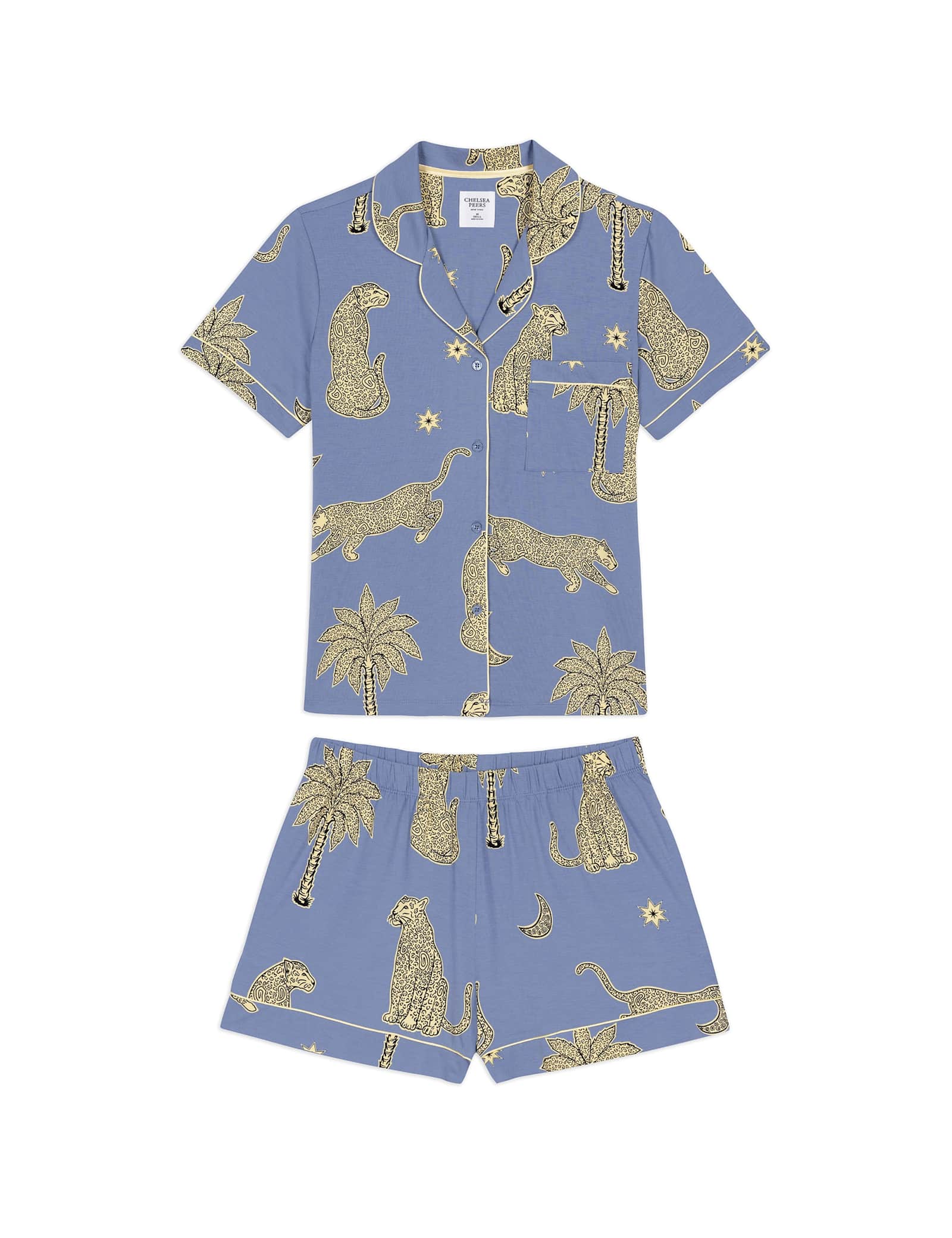 Cotton Righ Rainbow Cockapoo Print Short Pyjama Set - image 1
