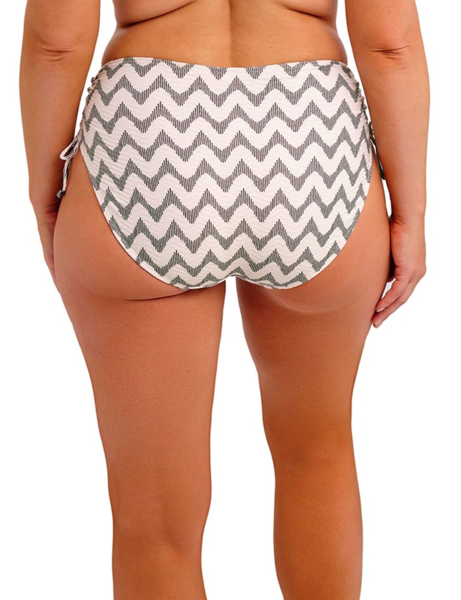 Vanuatu Geometric High Waisted Bikini Bottoms - image 3