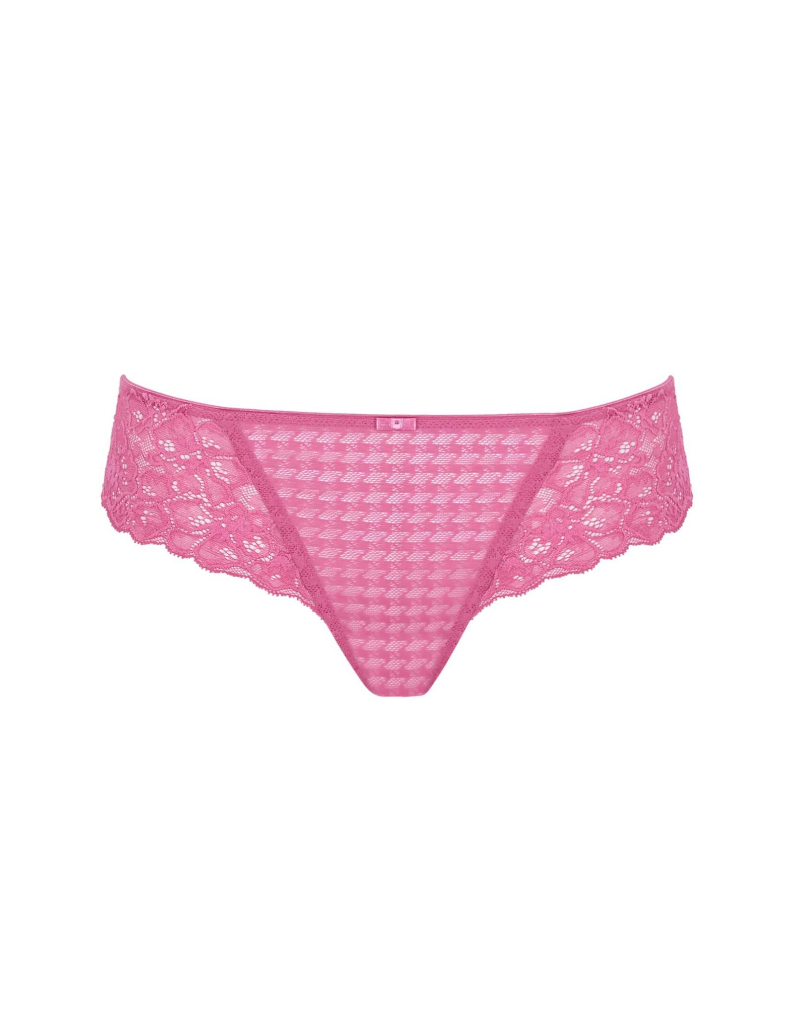 Envy Mesh & Lace Brazilian Knickers - image 1