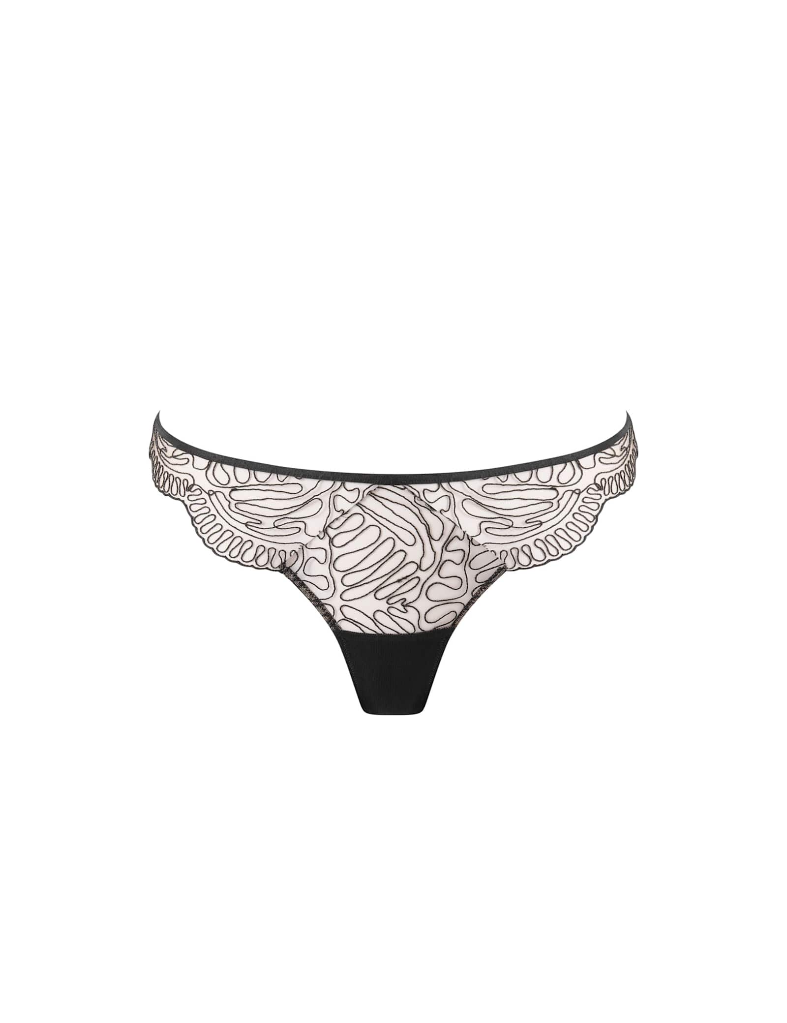 Leliana Embroidered Thong - image 1