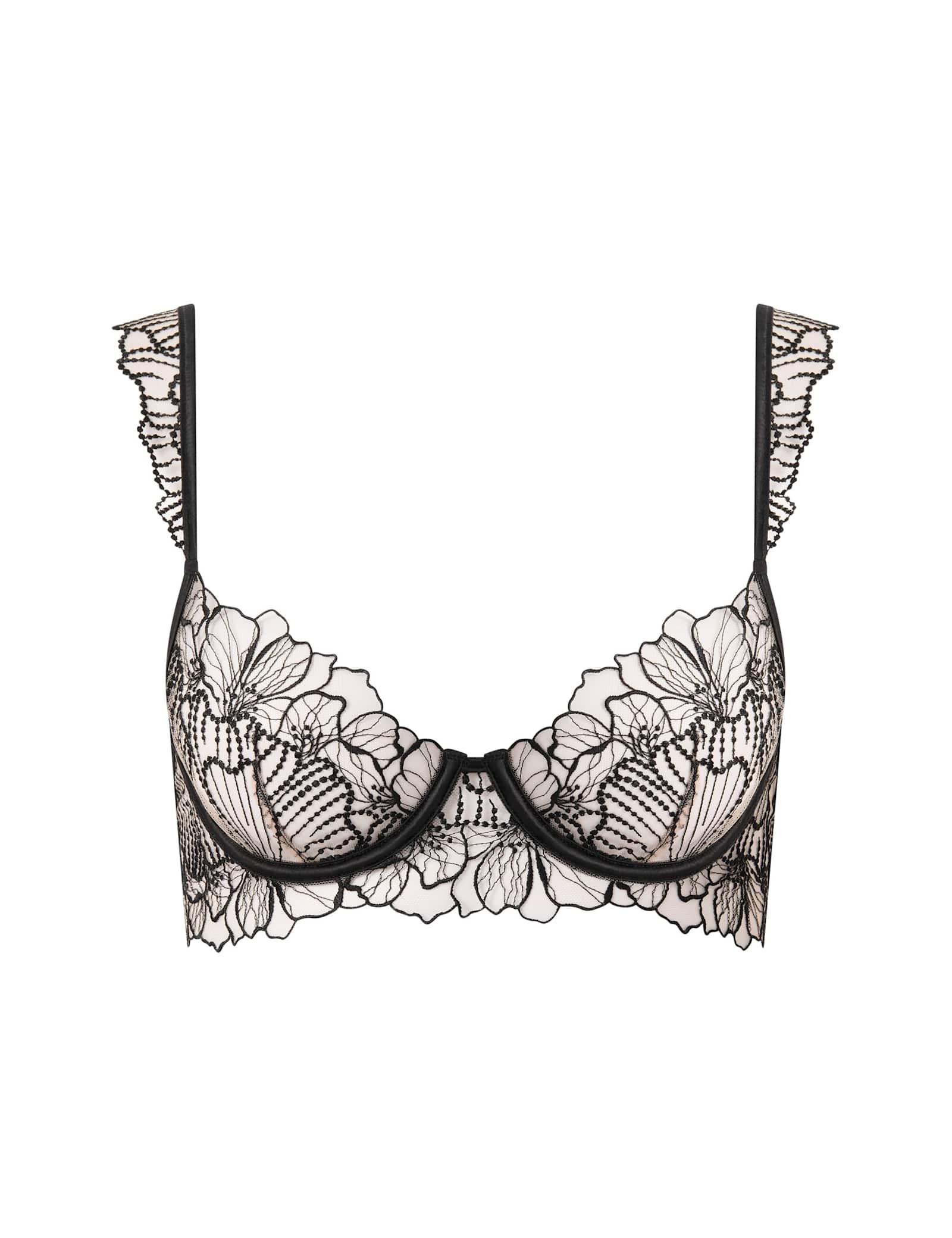 Amarosa Embroidery Wired Full Cup Bra (A-E) - image 1