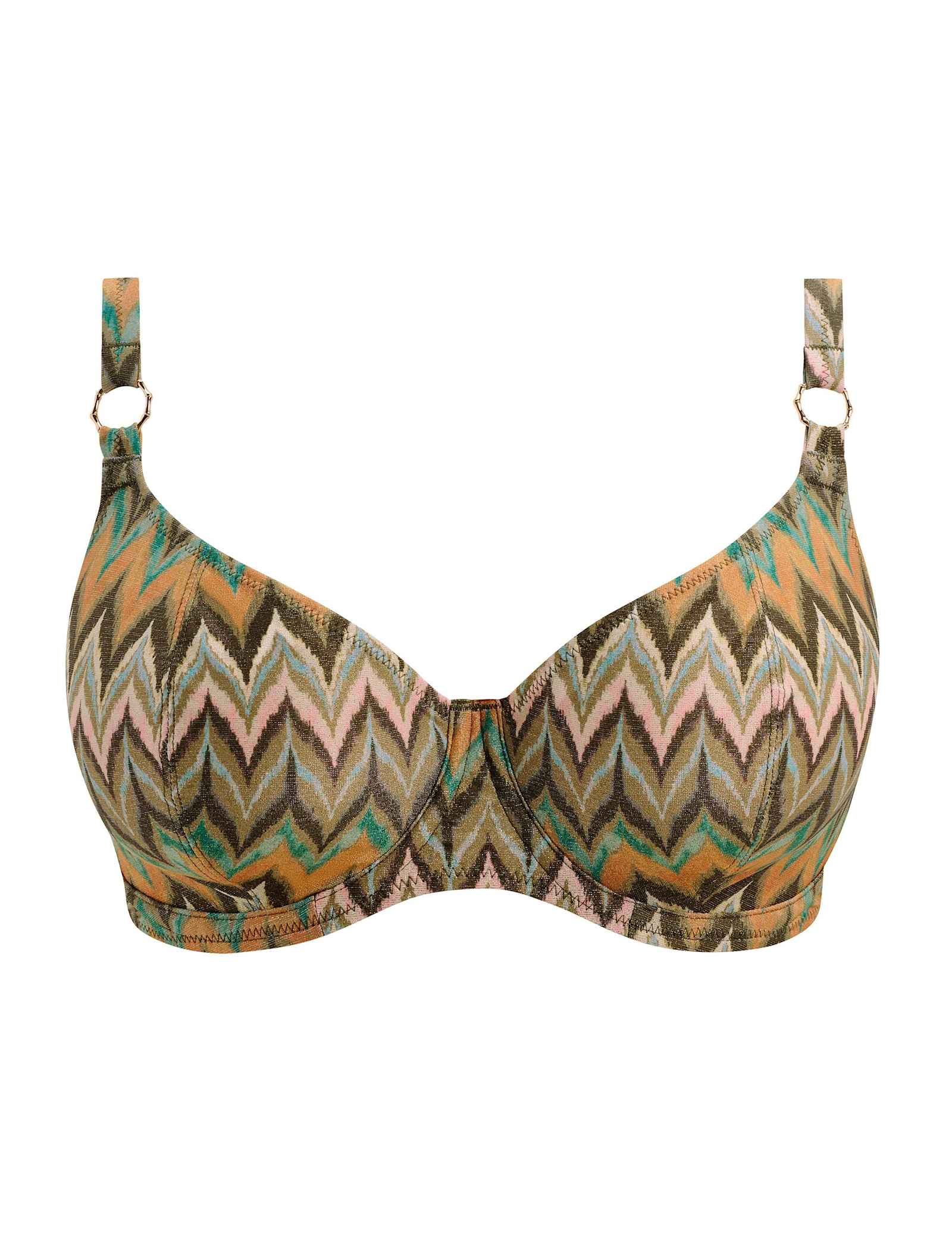 Arizona Wave Printed Wired Bikini Top (D-HH) - image 1