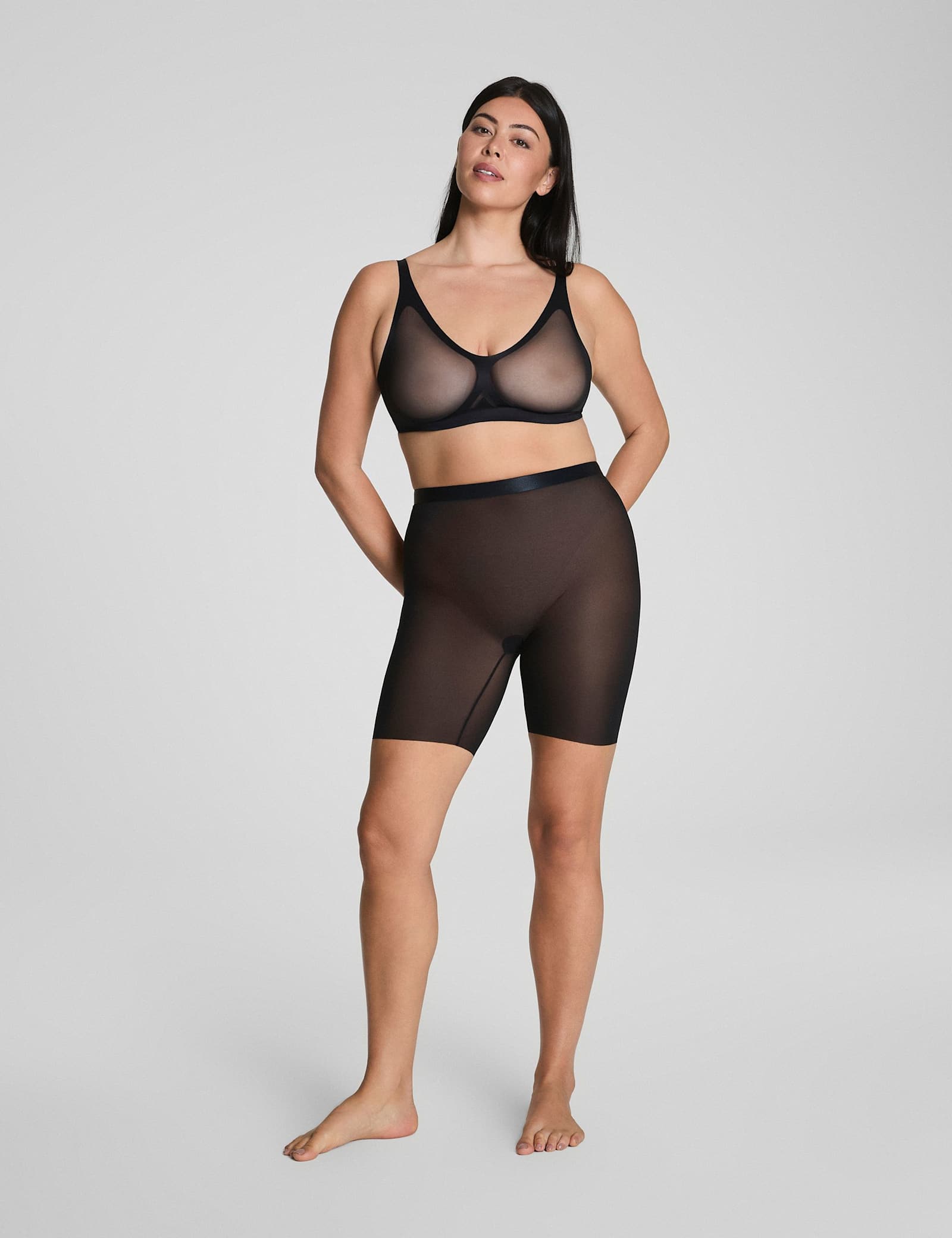 SPANXsupersmooth SheerSense Mid-Thigh Short - image 1