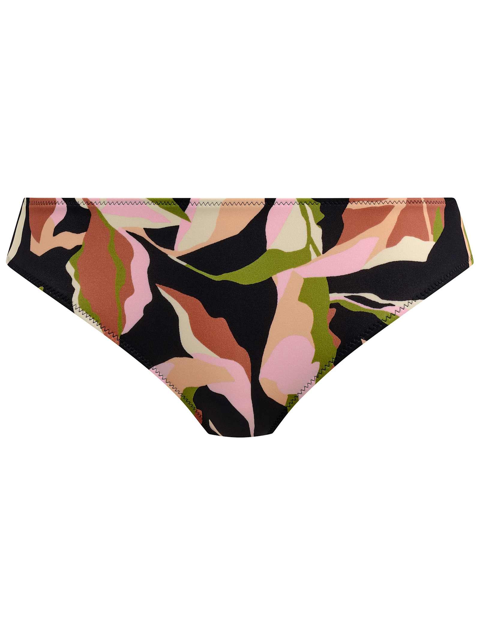 Ocean Avenue Printed High Leg Bikini Bottoms - image 1