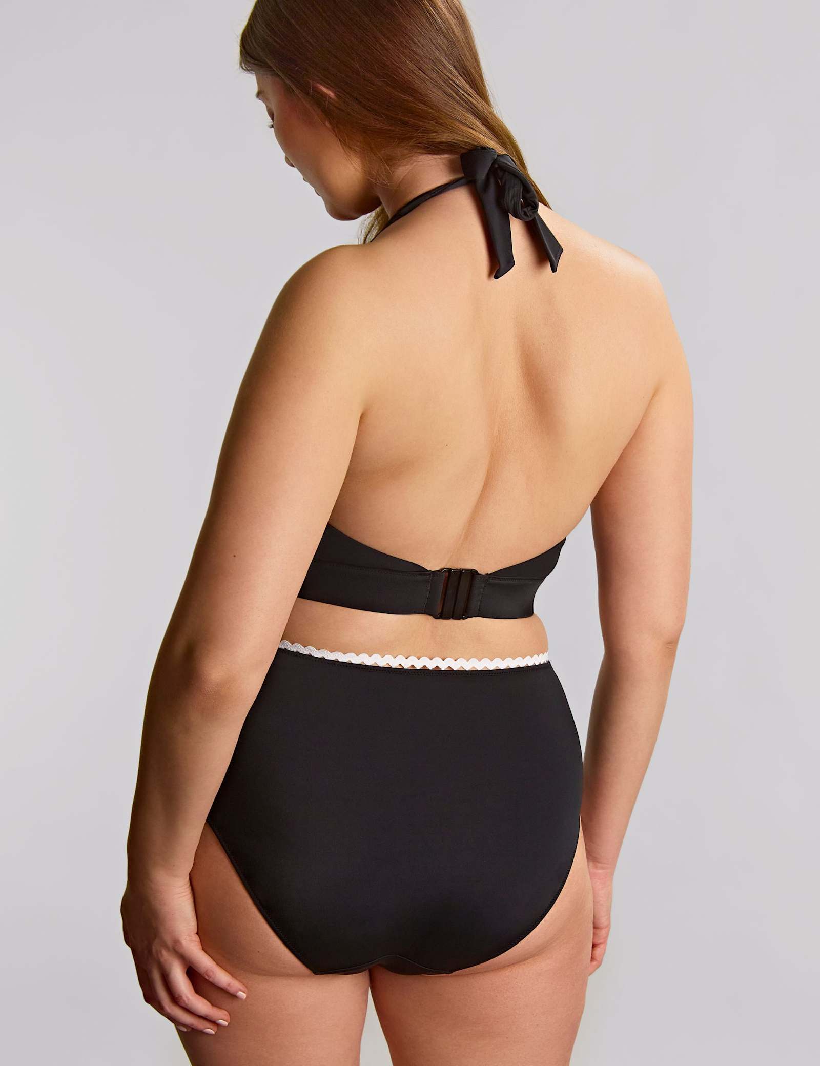 Ric Rac Trim High Waisted Bikini Bottoms - image 4