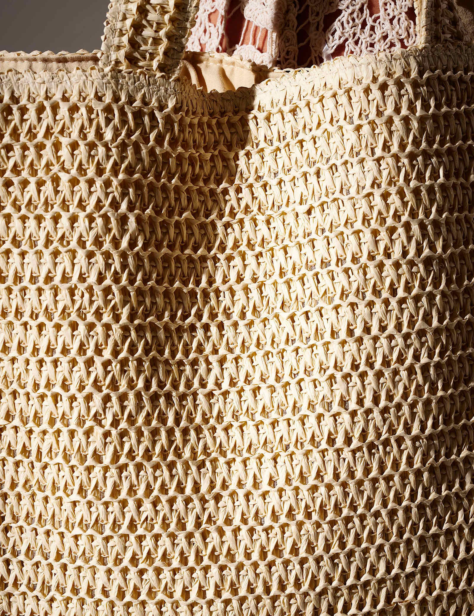 Straw Tote Bag - image 5