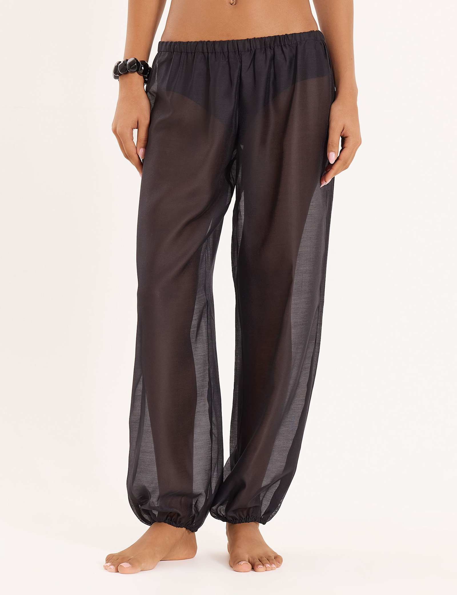 Elasticated Waist Relaxed Trousers - image 3