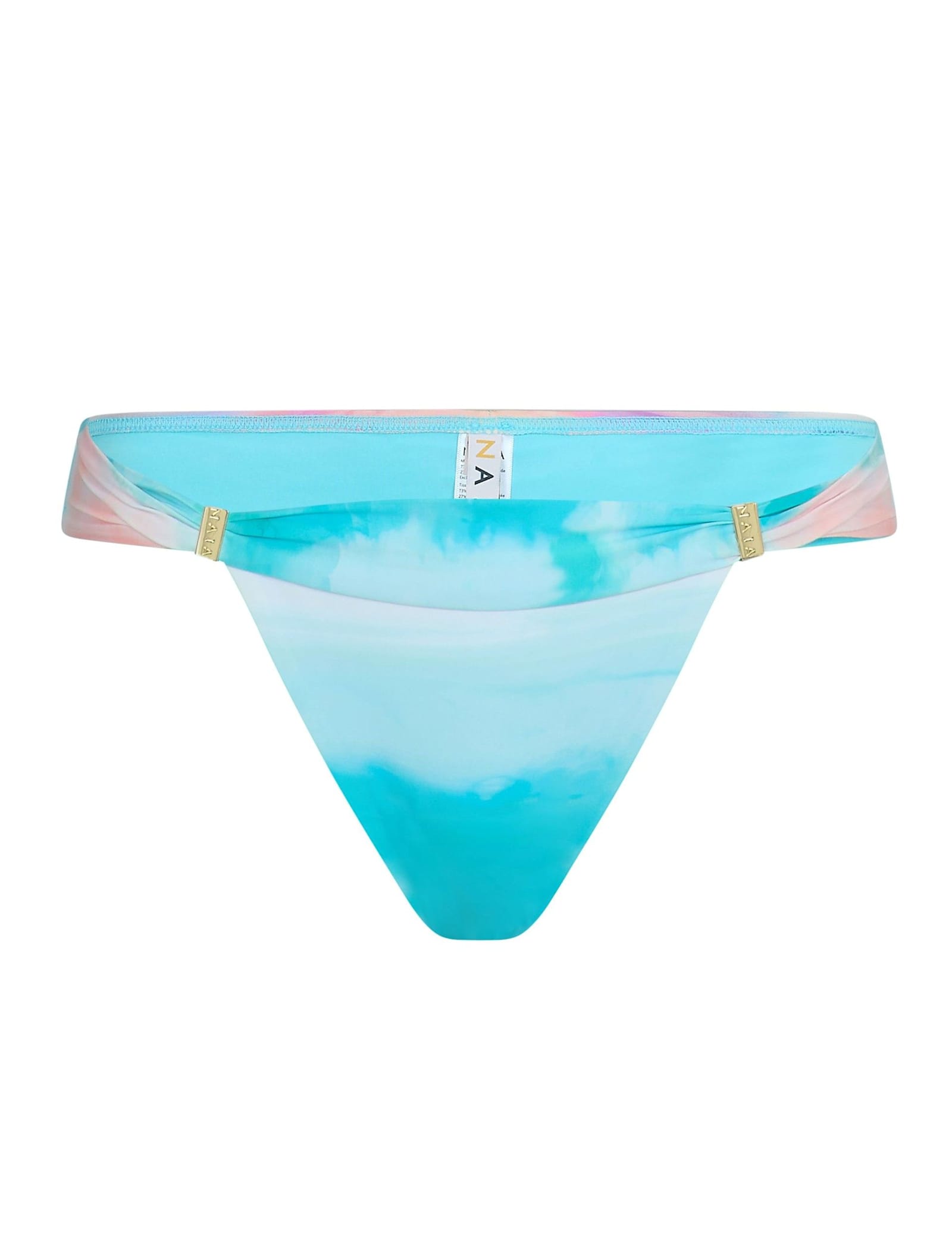 Maia Printed High Leg Bikini Bottoms - image 1