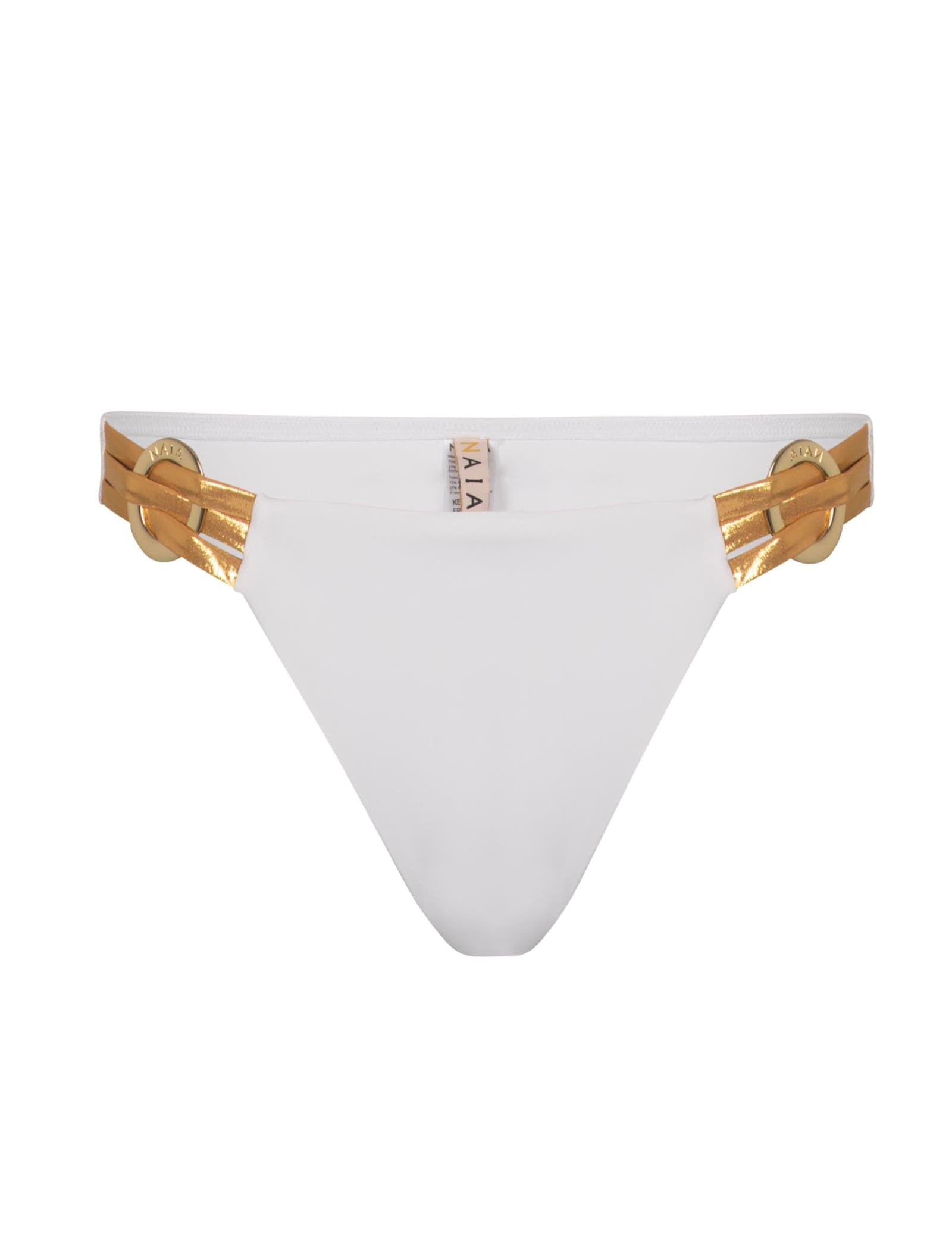 Phoebe Ring Detail High Leg Bikini Bottoms - image 1