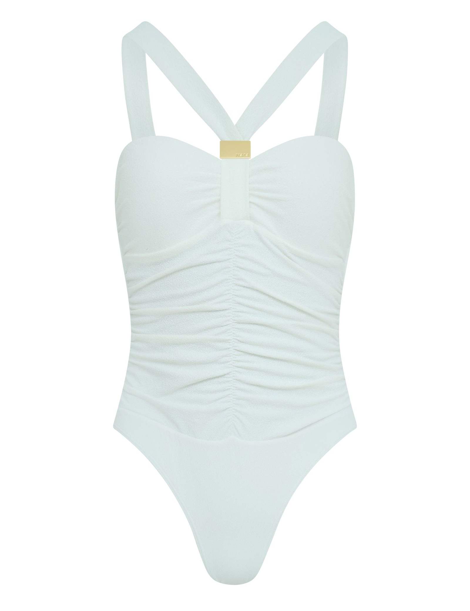 Selene Tummy Control Ruched Padded Swimsuit - image 1