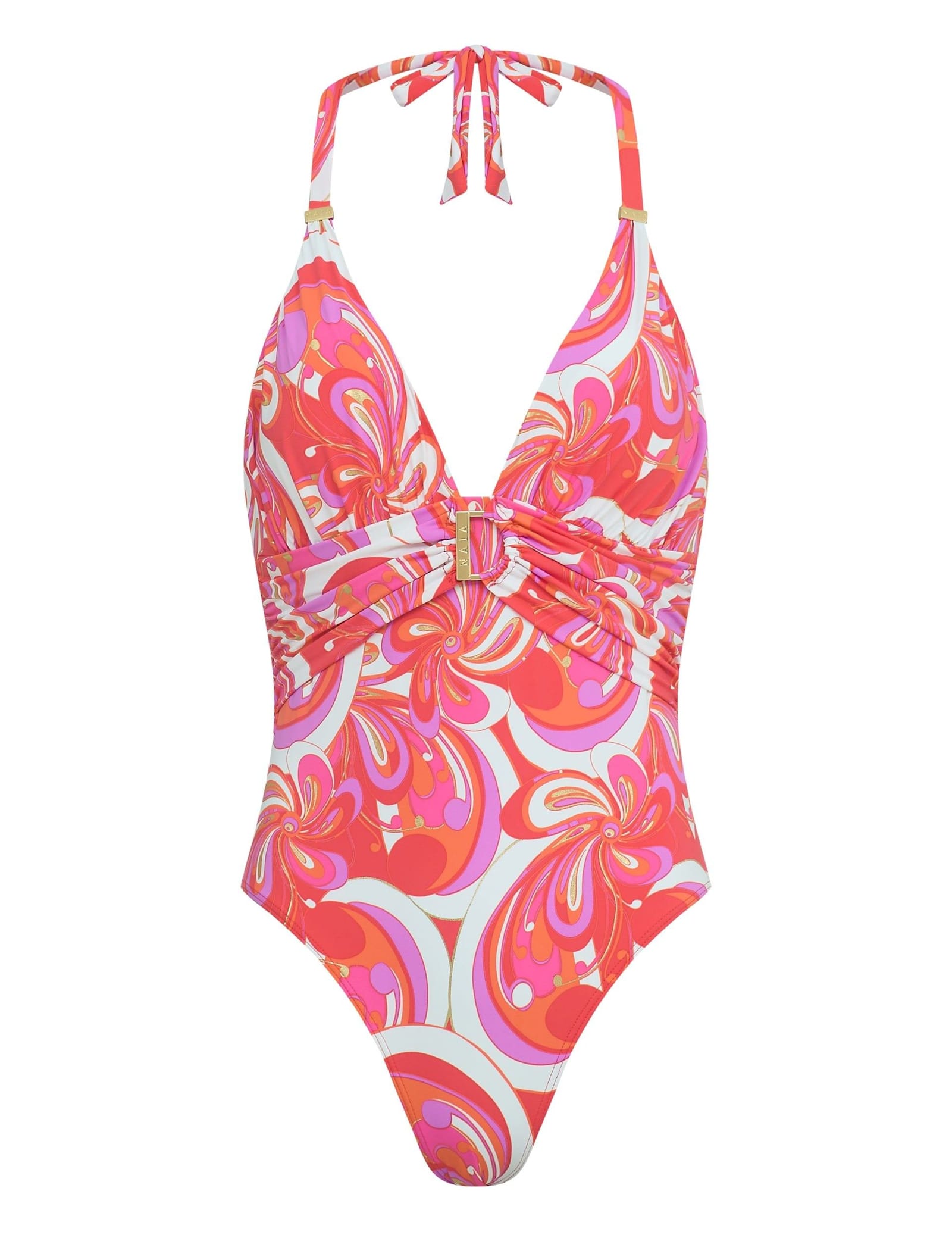 Goldie Tummy Control Padded Halterneck Swimsuit - image 1