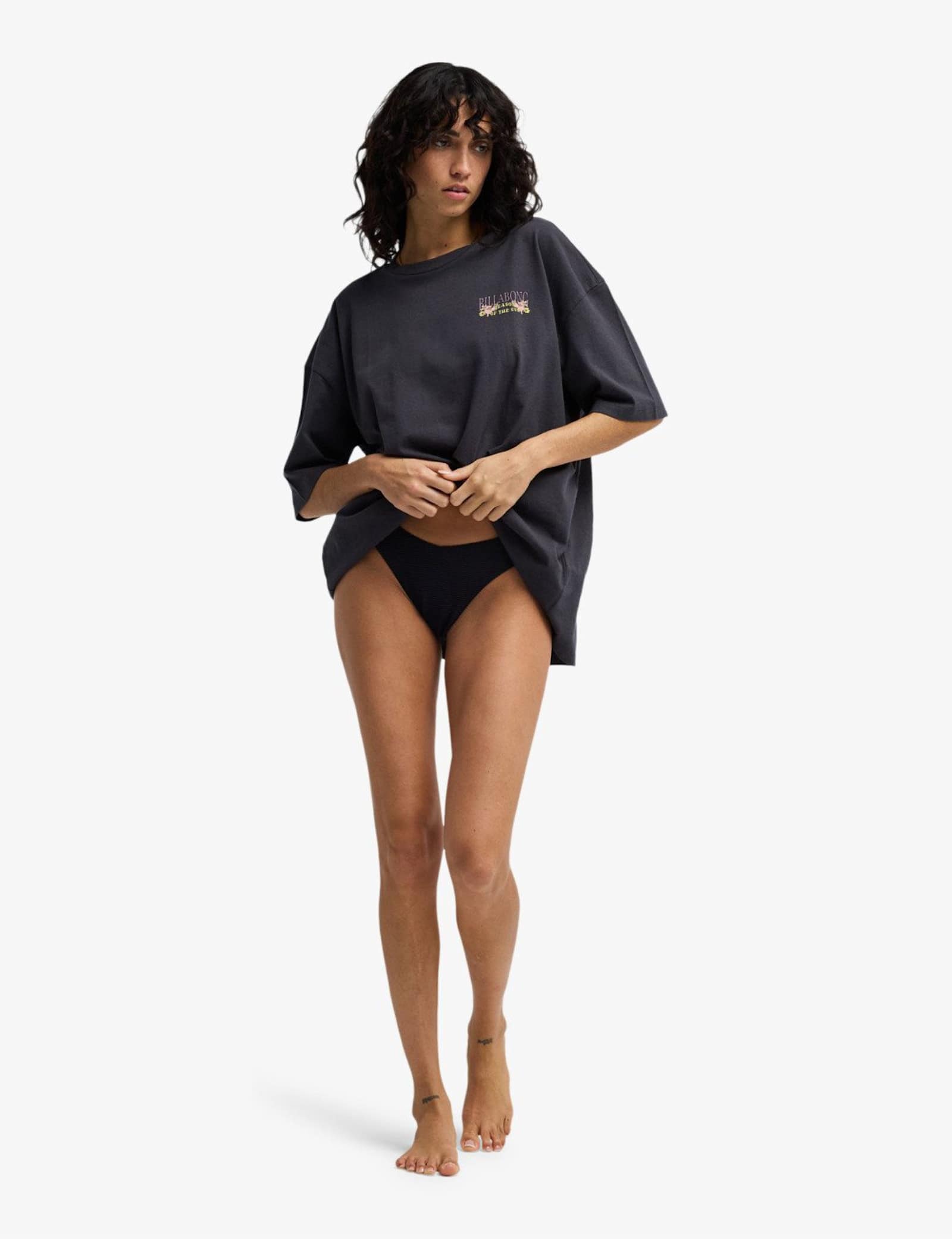 Floral Rocker Jersey Oversized T-Shirt - image 3