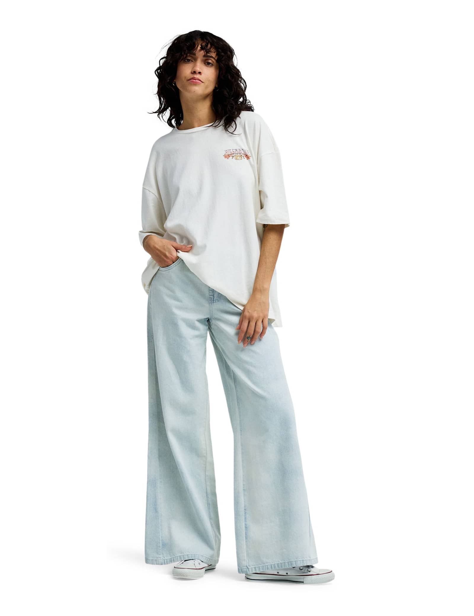 Pure Cotton Waterfall T-Shirt - image 5