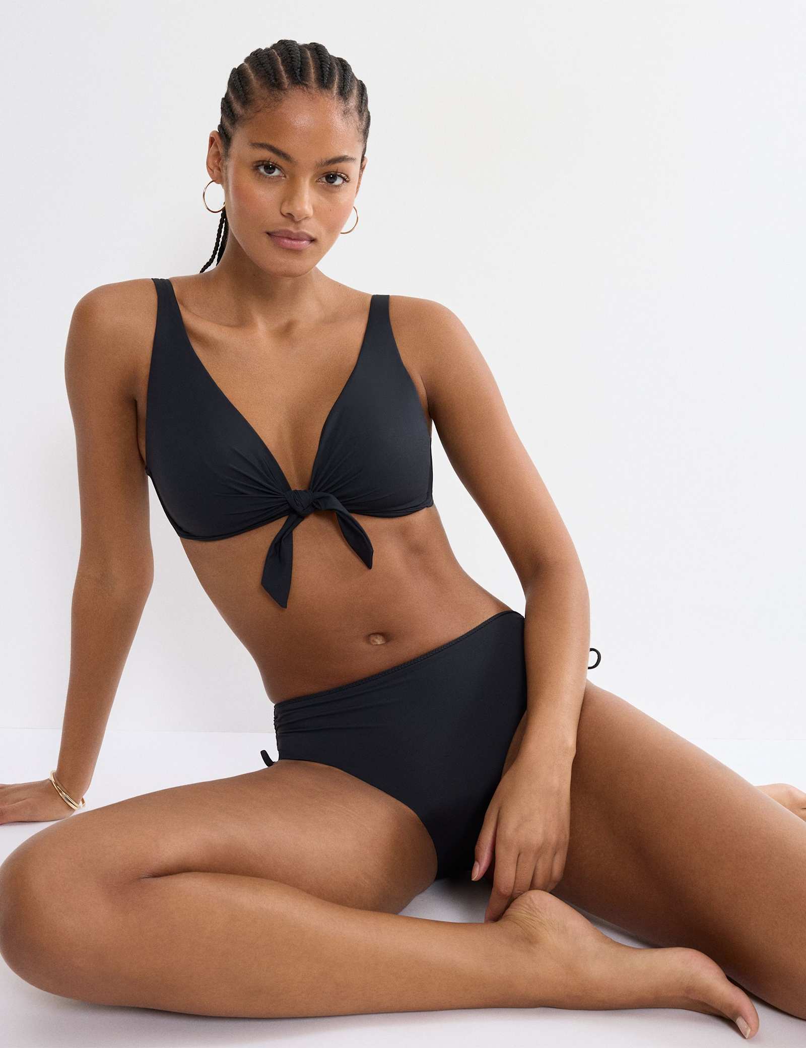 Summer Twist Wired Plunge Bikini Top - image 4