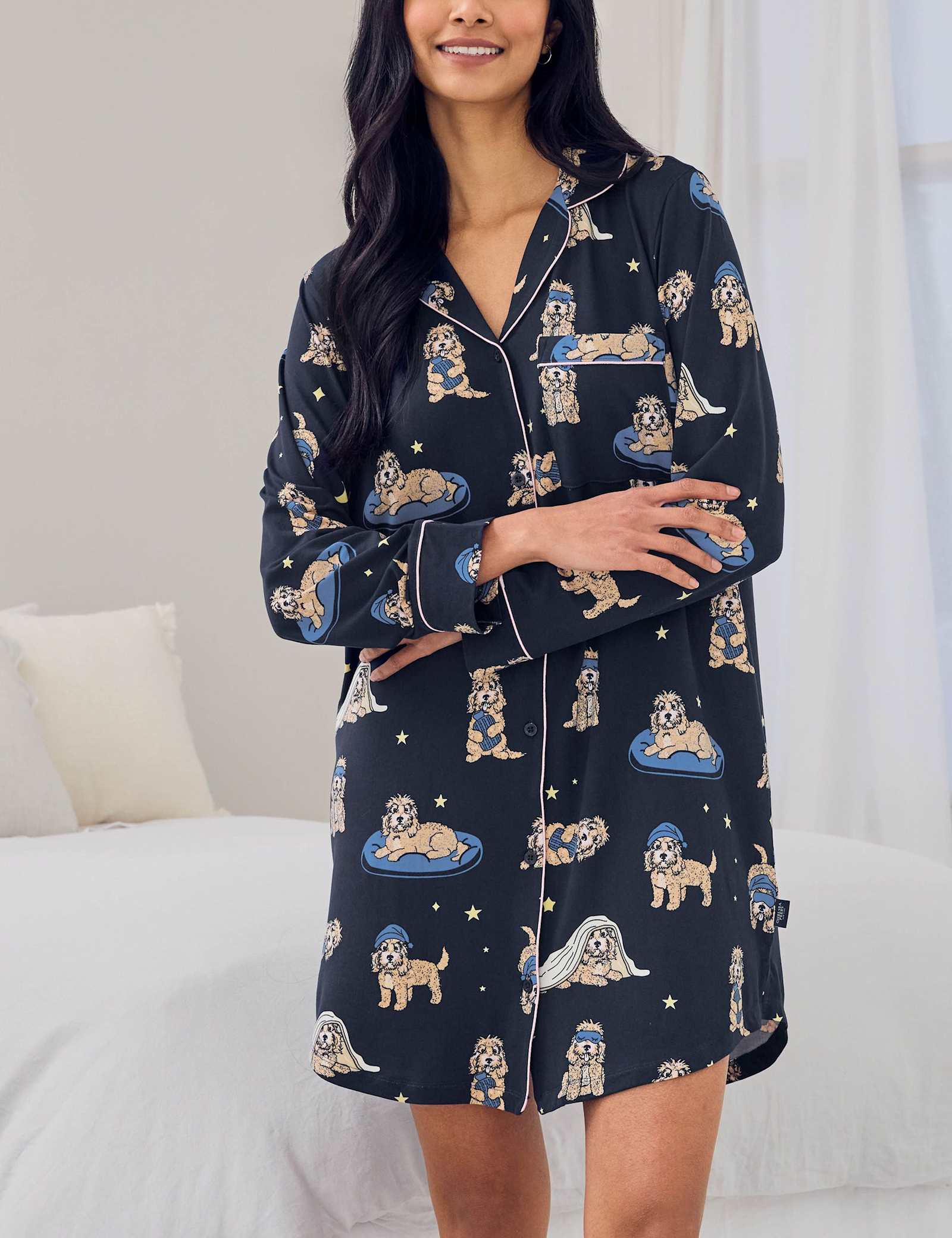 Cockapoo Snooze Print Nightshirt - image 4