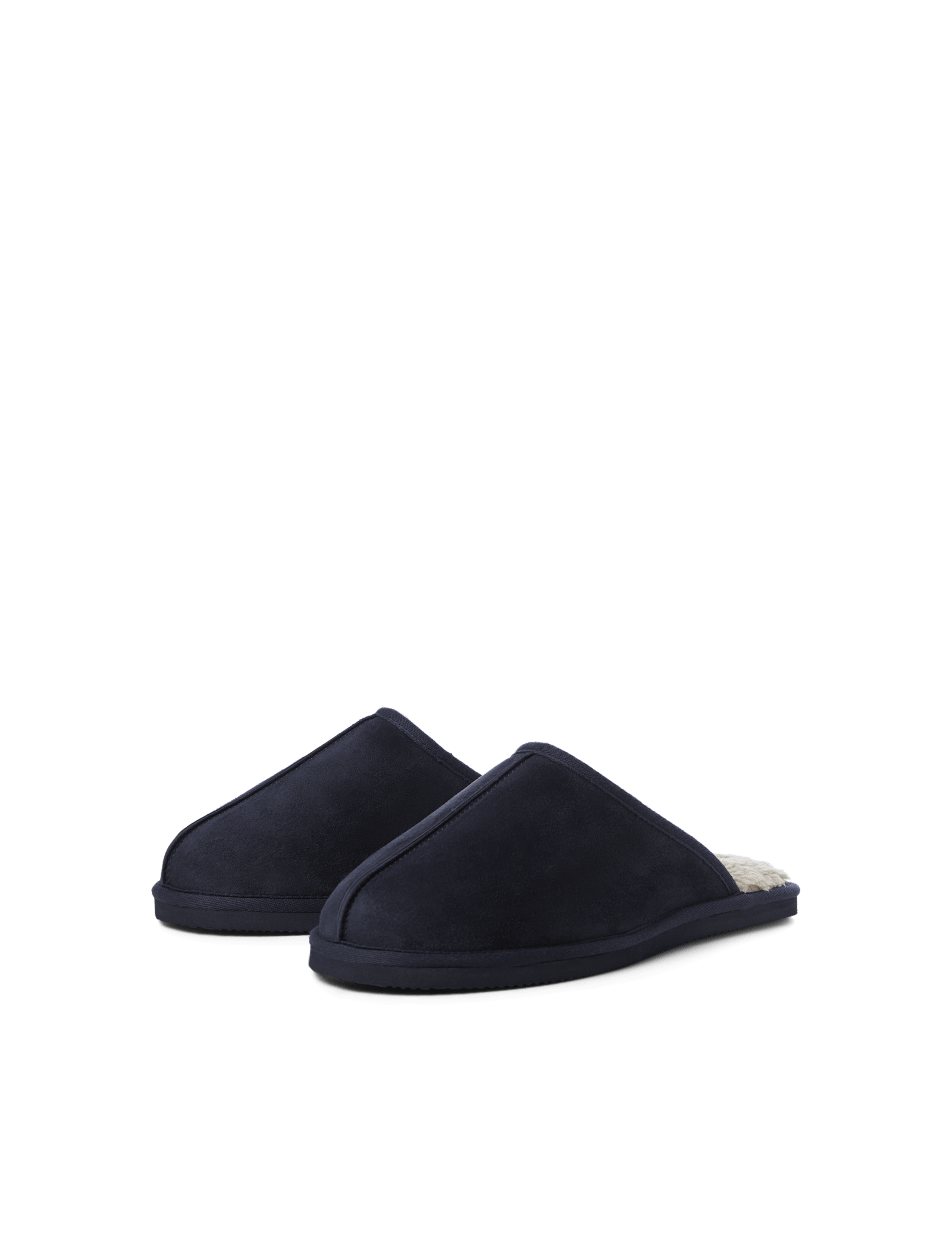 Fleece Lined Mule Slippers - image 4