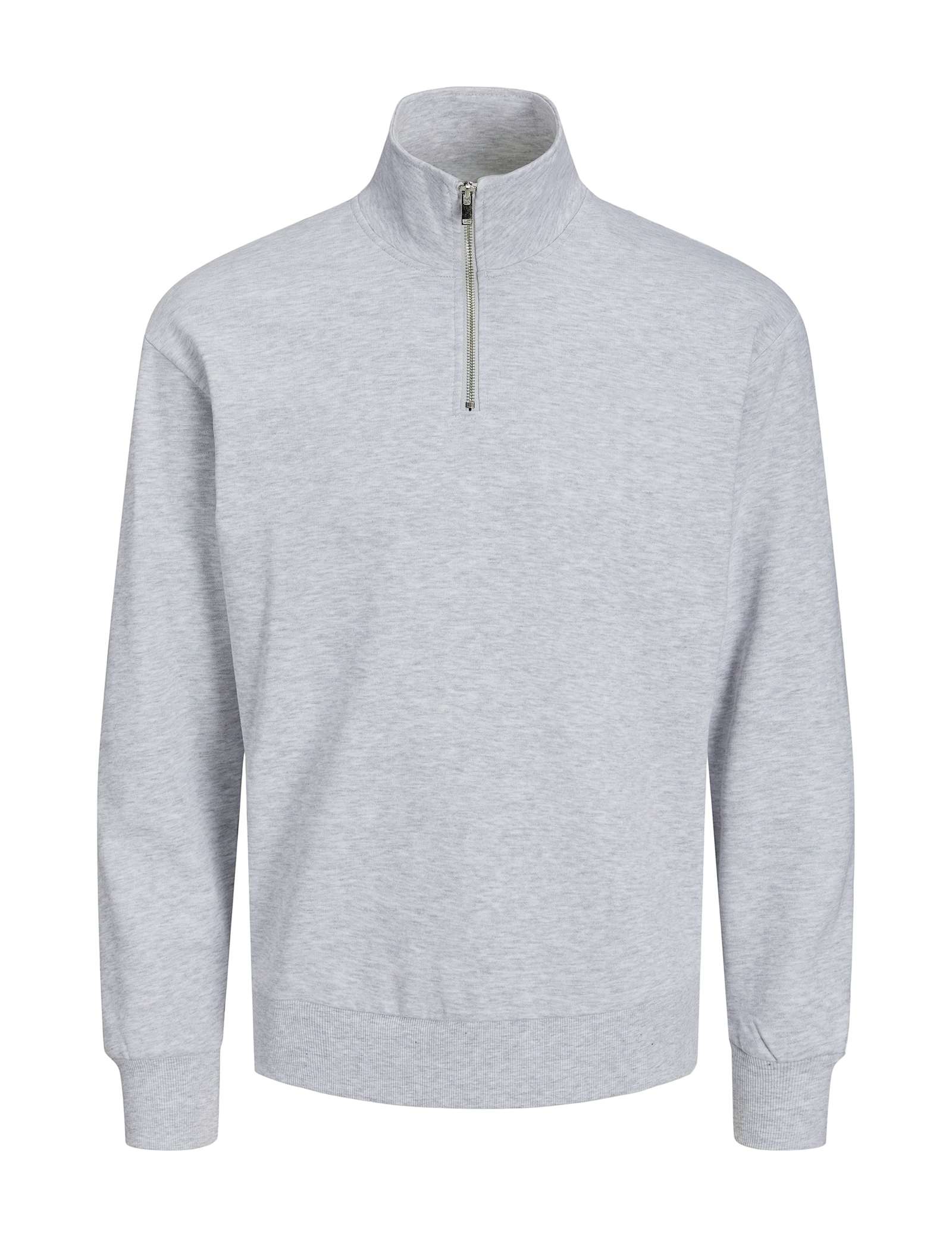 Cotton Blend Half Zip Sweatshirt - image 1