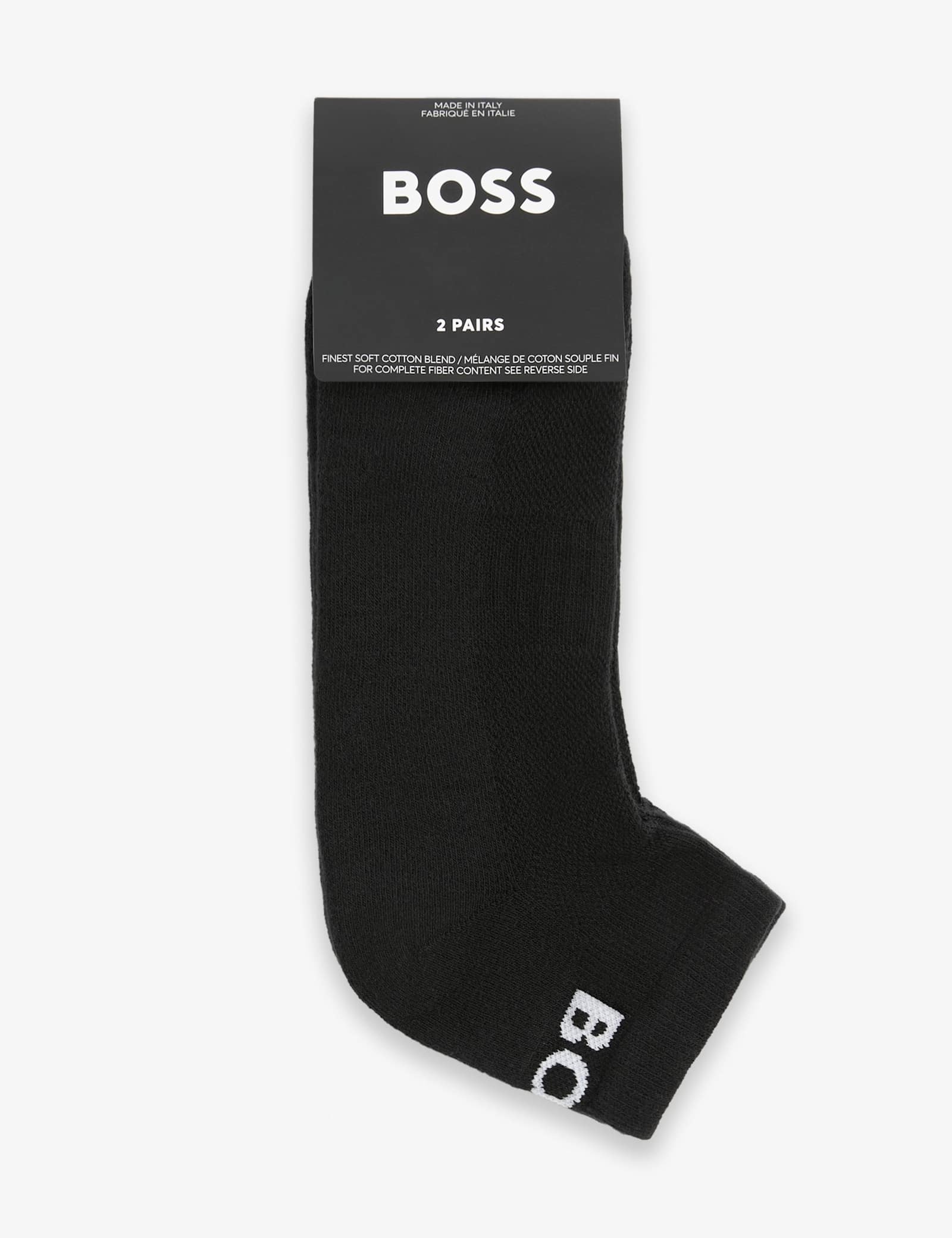 2 Pack Cotton Rich Cushioned Trainer Socks - image 4