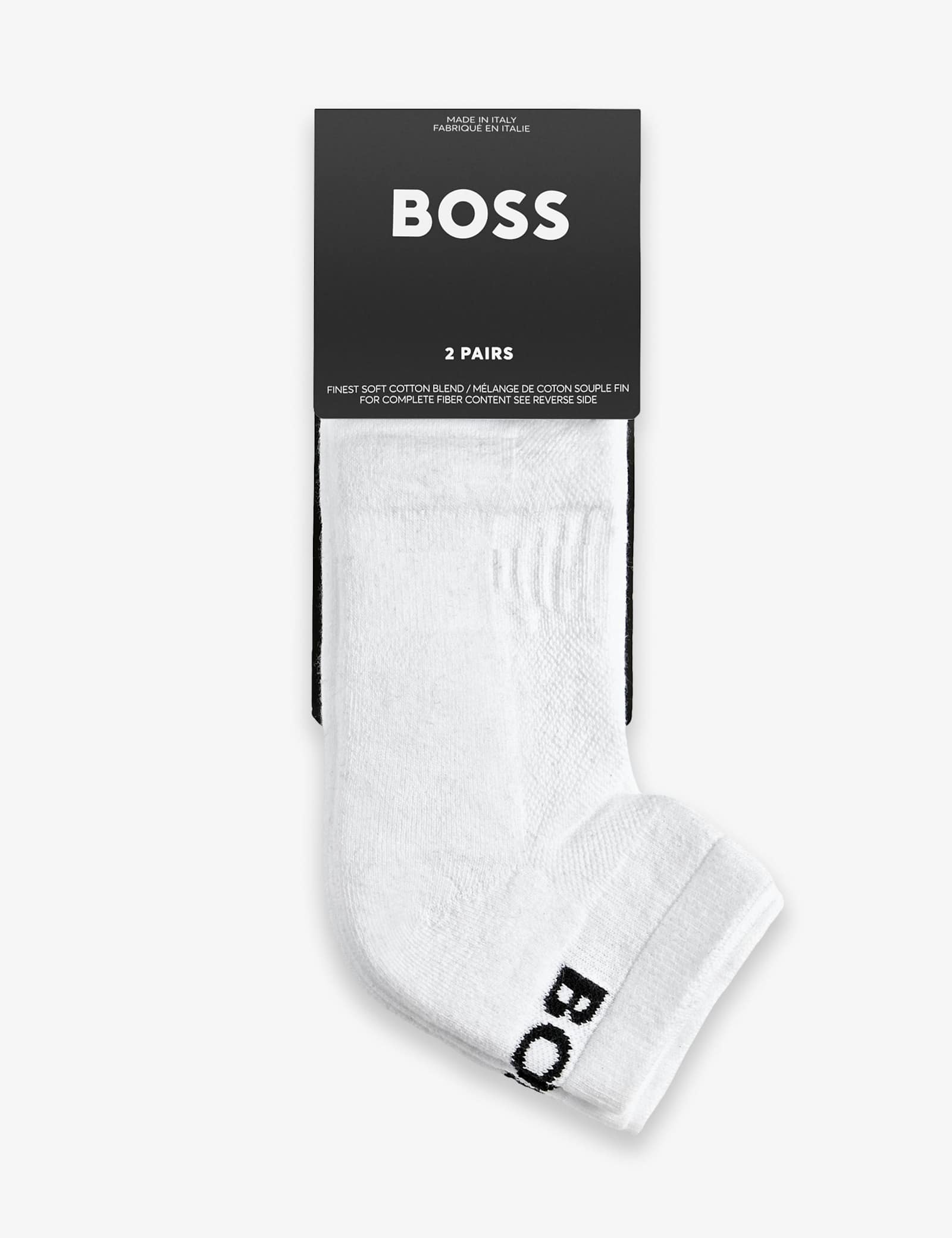 2 Pack Cotton Rich Cushioned Trainer Socks - image 5