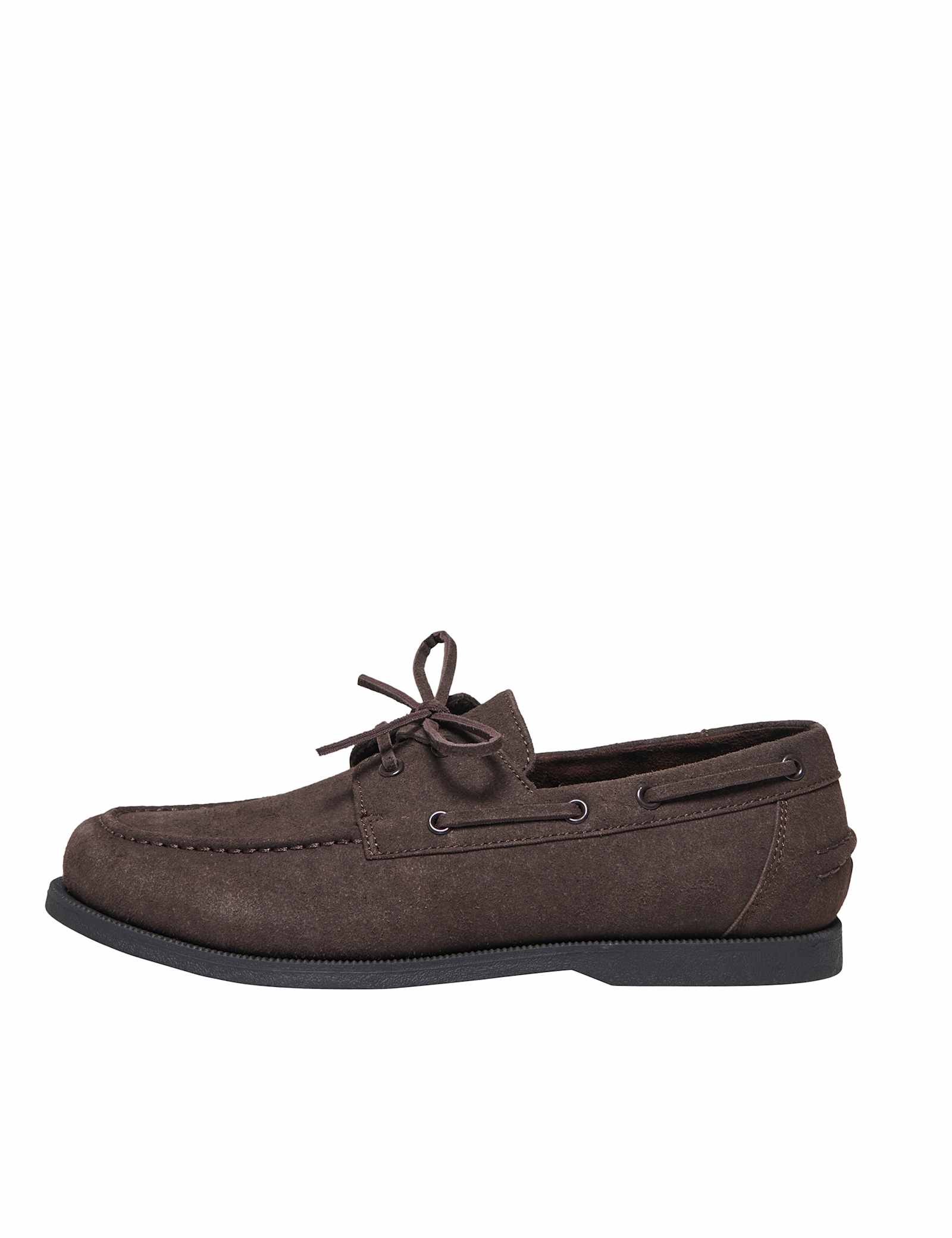 Faux Suede Boat Shoes - image 1